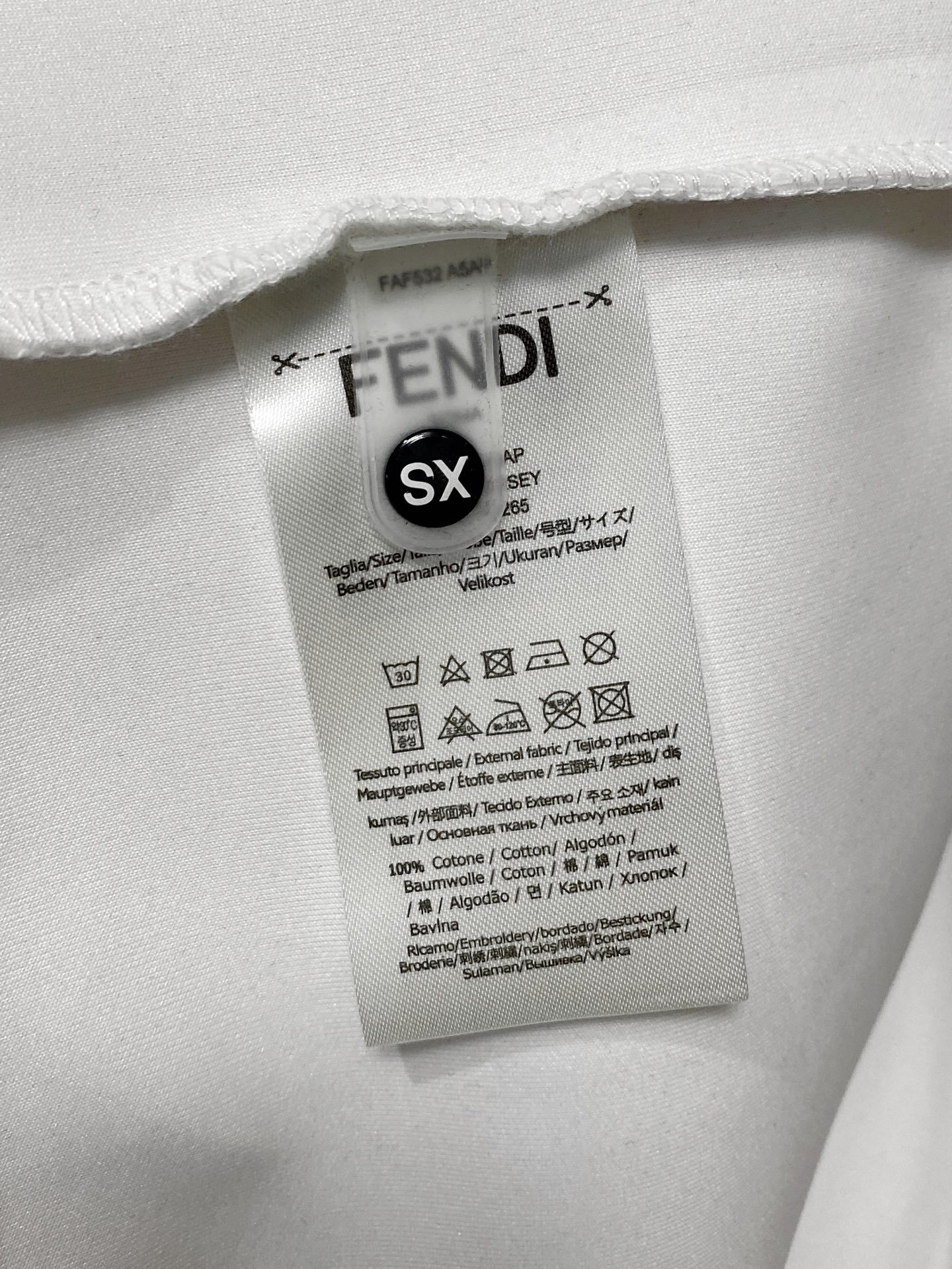 Fendi Male Hoodie Cotton Black Xs-s-m-l