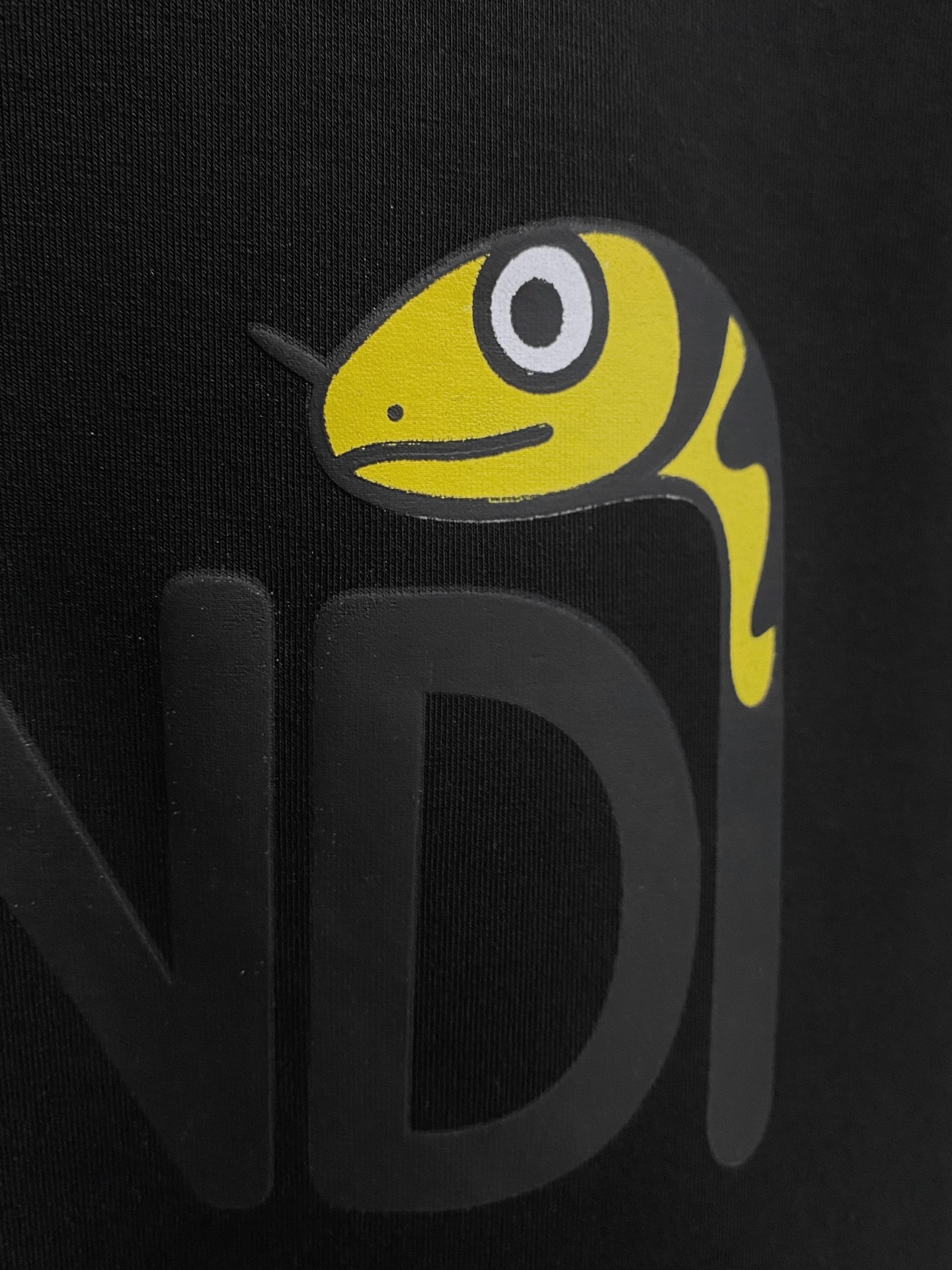 Fendi Male Hoodie Cotton Black Xs-s-m-l