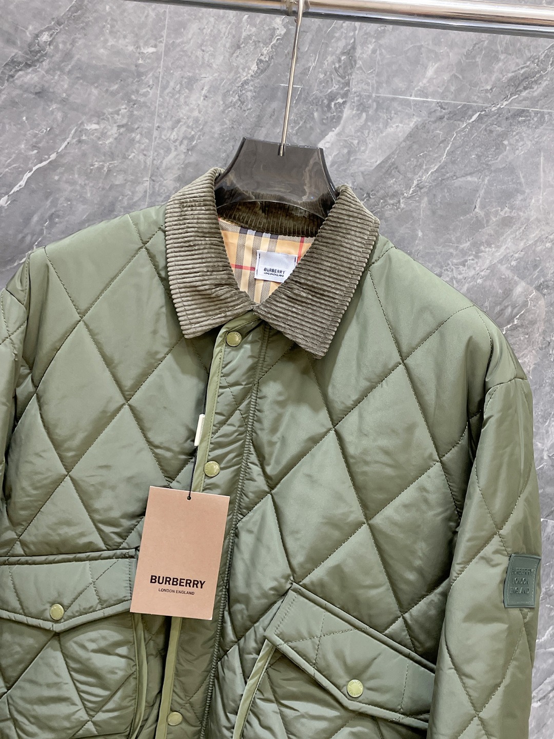 Burberry Couple Down Jacket Cotton M-l-xl