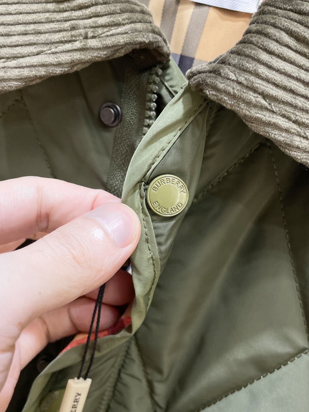 Burberry Couple Down Jacket Cotton M-l-xl