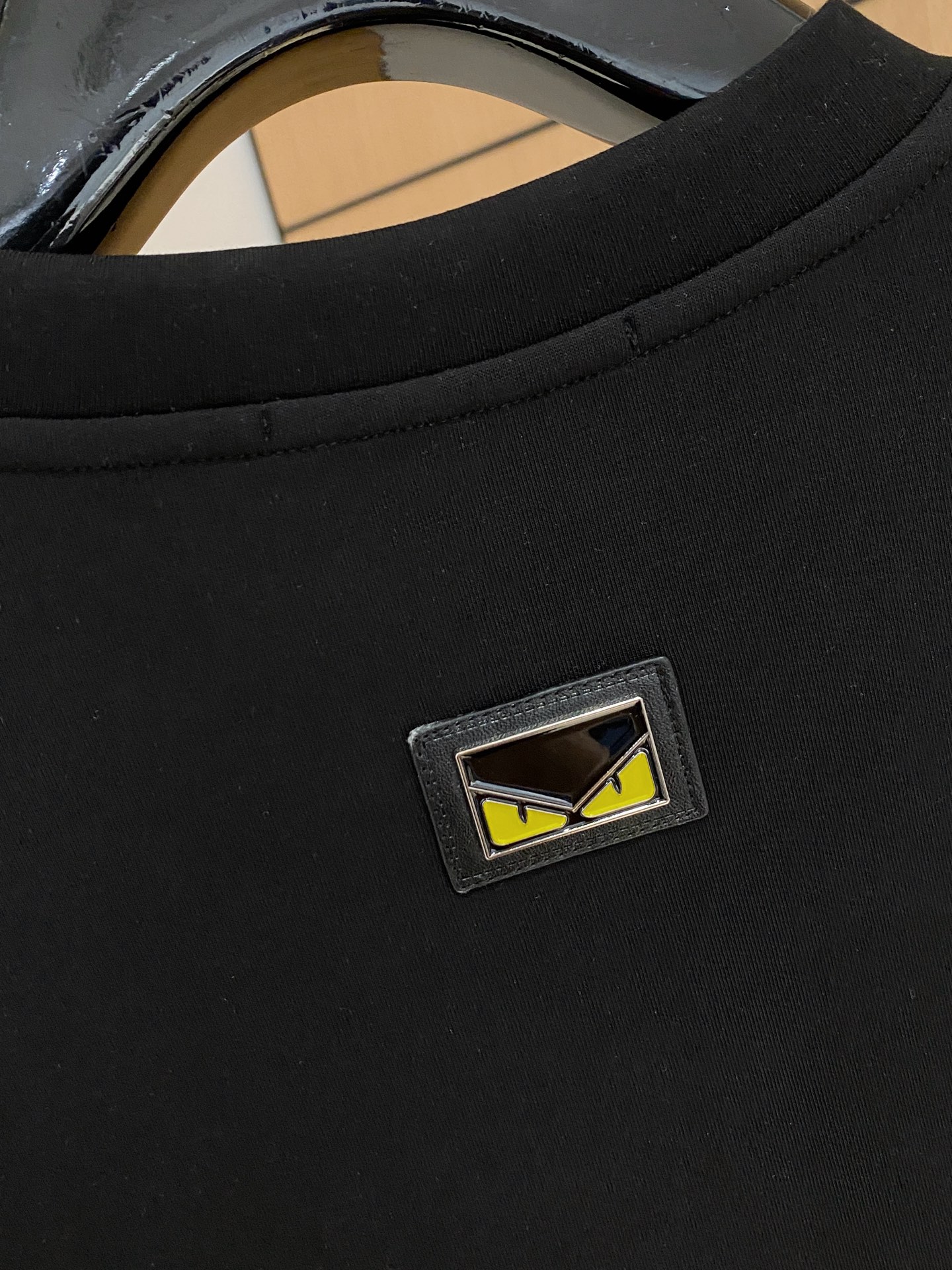 Fendi Male Hoodie Cotton Black Xs-s-m-l
