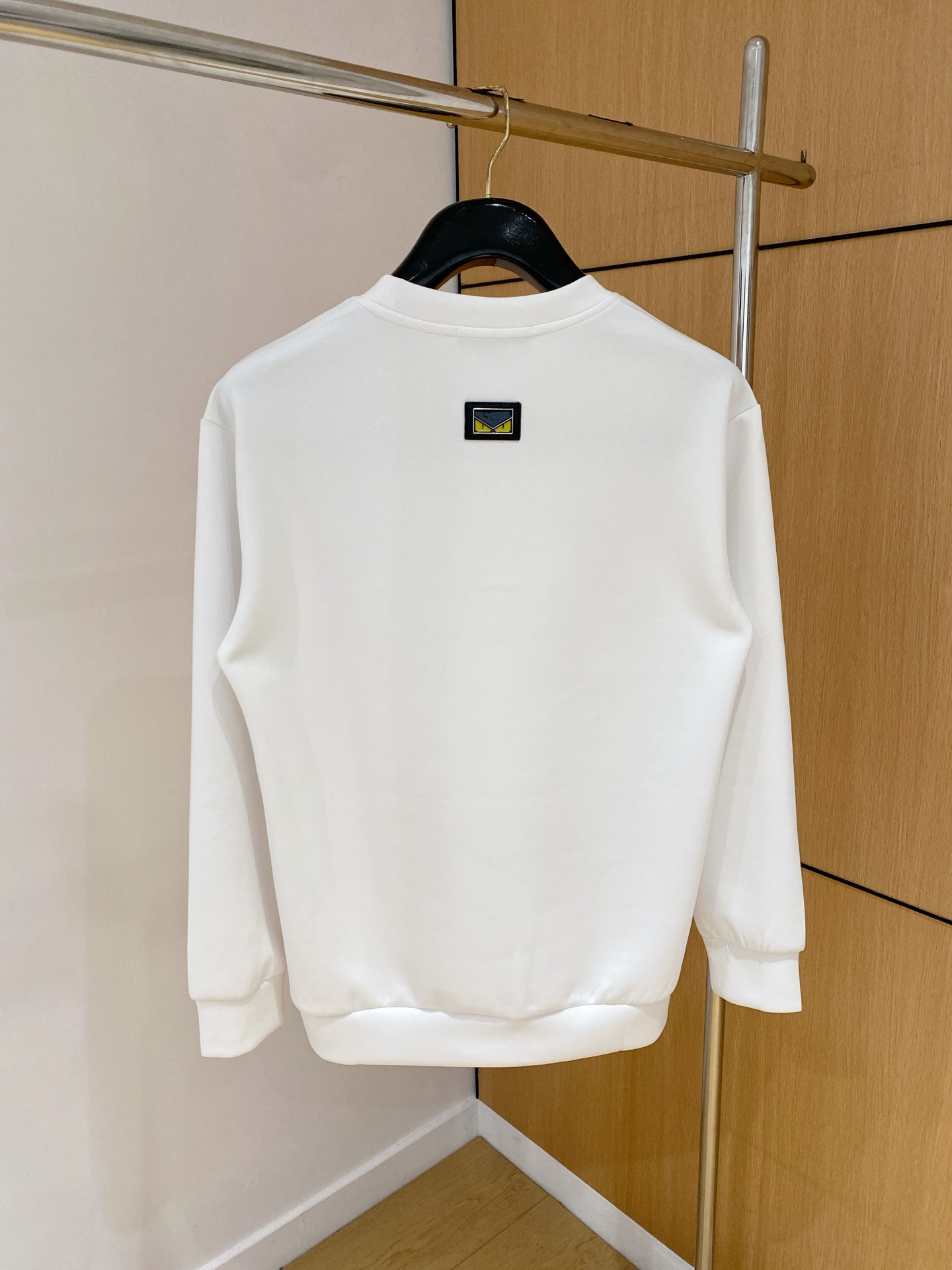 Fendi Male Hoodie Cotton Black Xs-s-m-l
