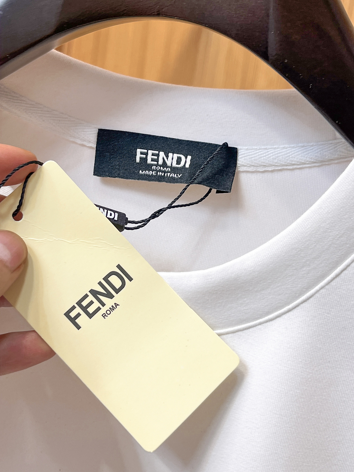 Fendi Male Hoodie Cotton Black Xs-s-m-l