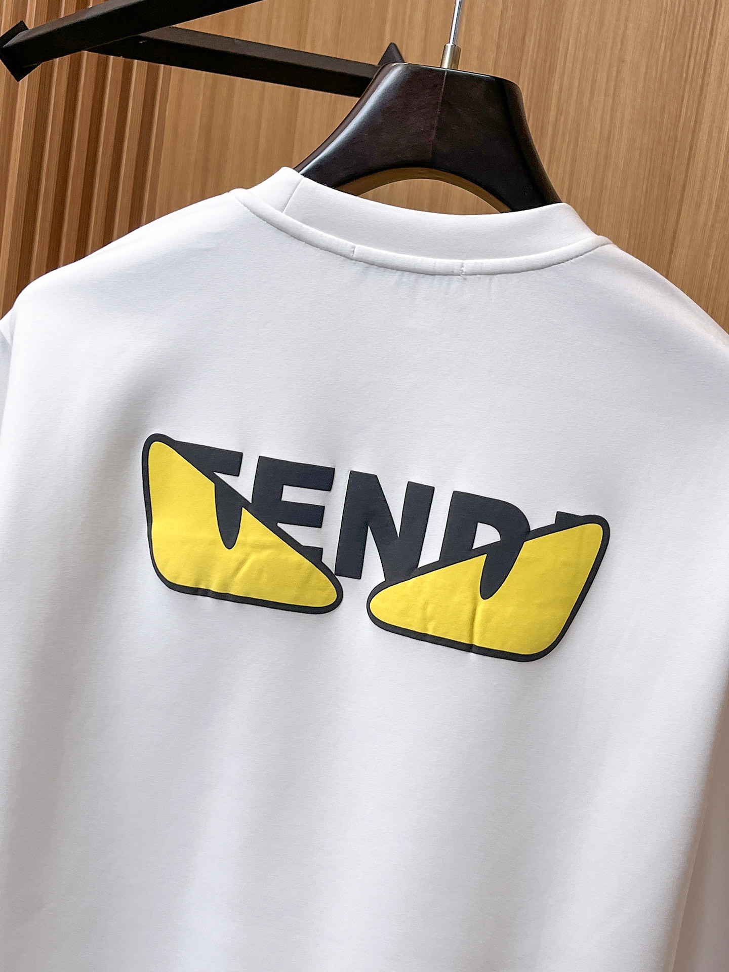 Fendi Male Hoodie Cotton Black Xs-s-m-l