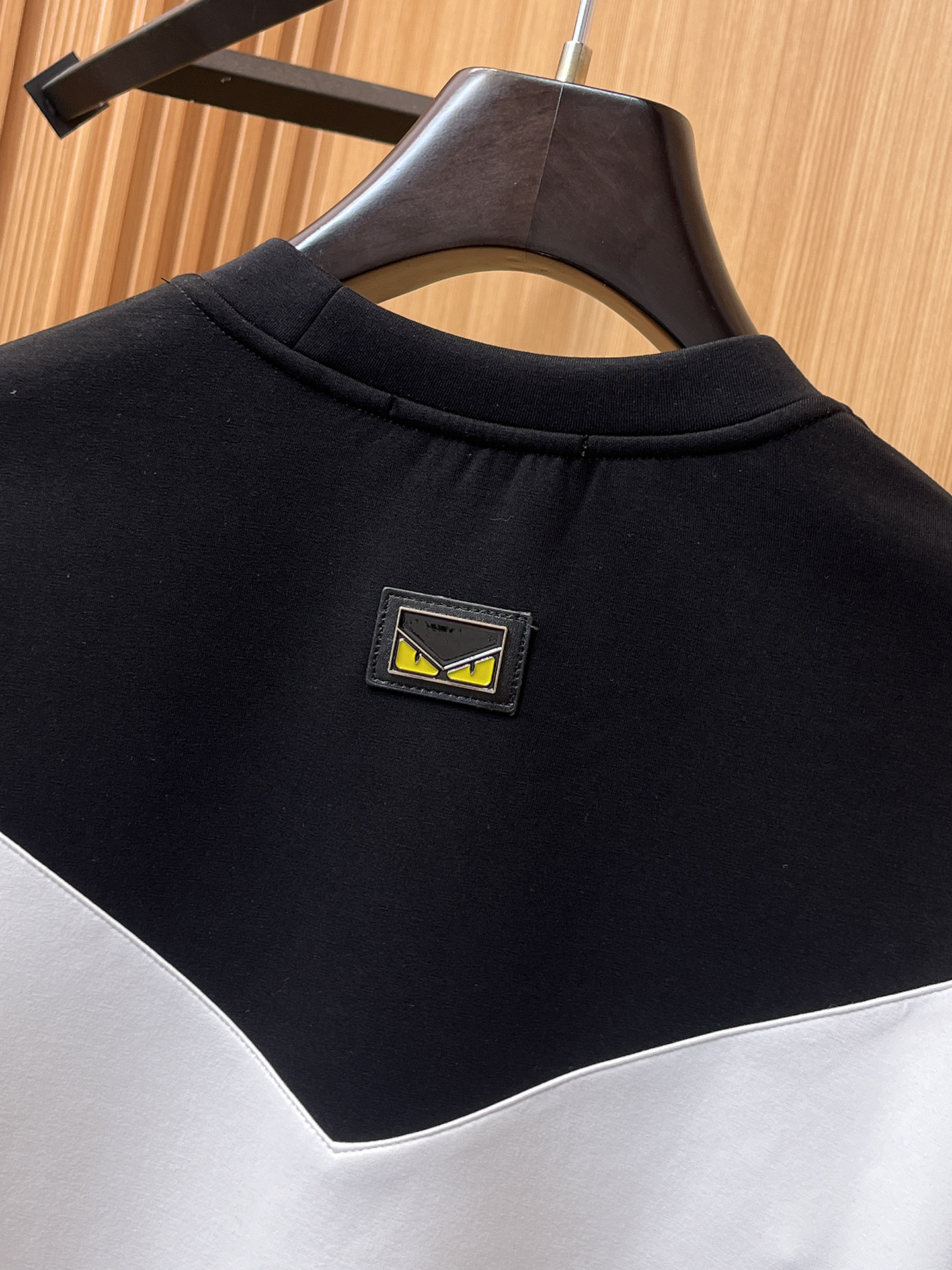 Fendi Male Hoodie Cotton Black Xs-s-m-l
