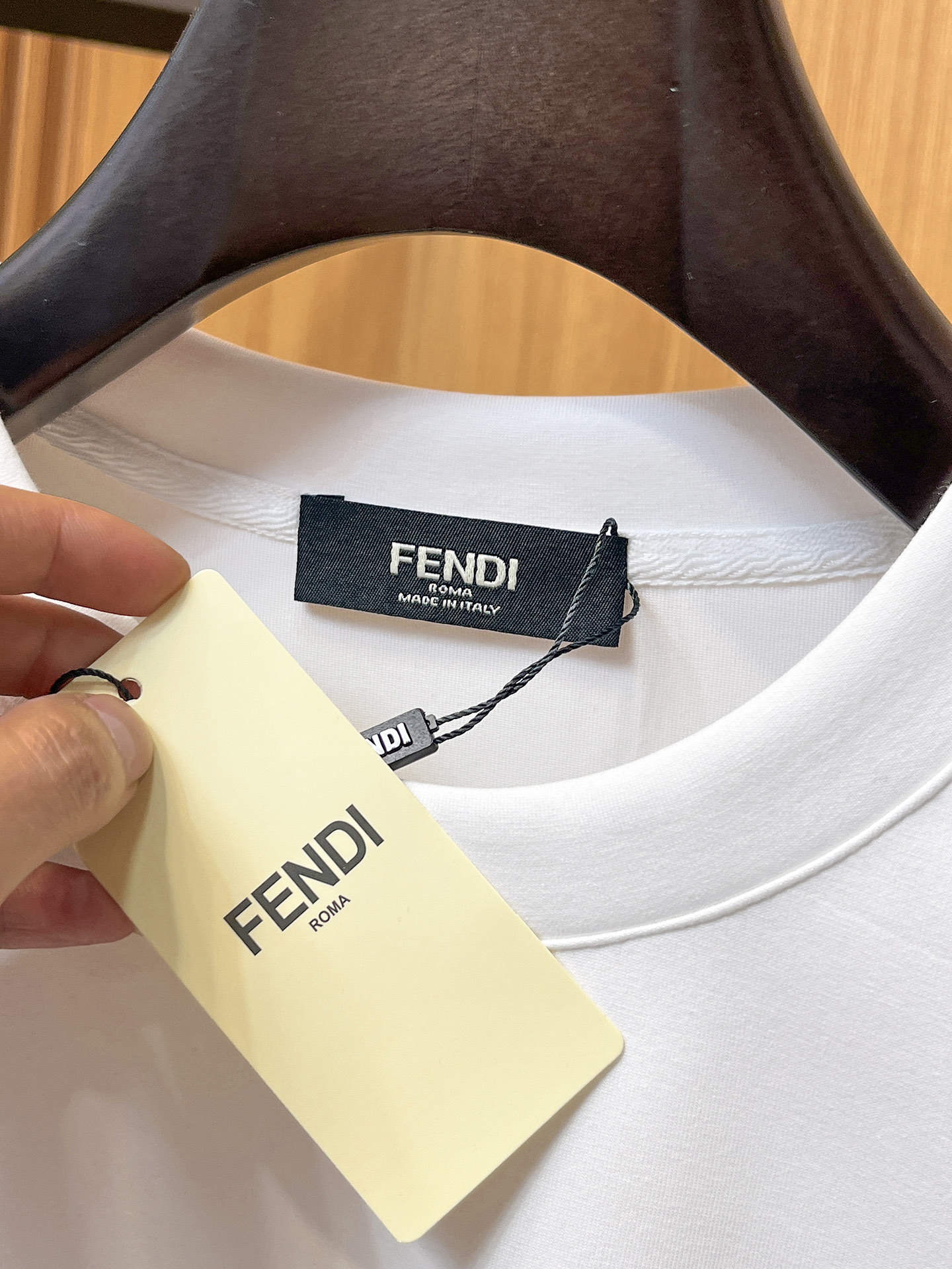Fendi Male Hoodie Cotton Black Xs-s-m-l