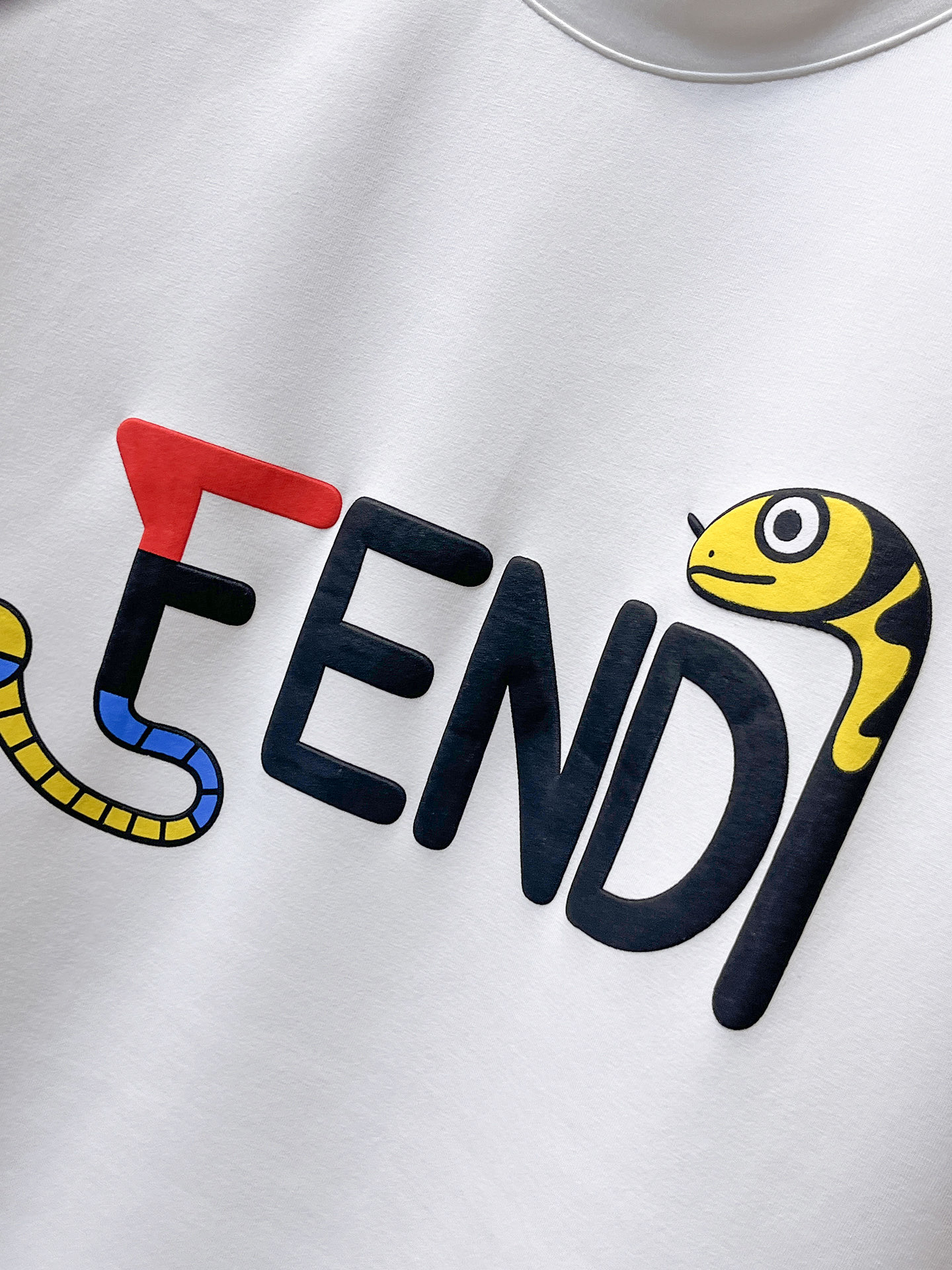 Fendi Male Hoodie Cotton Black Xs-s-m-l