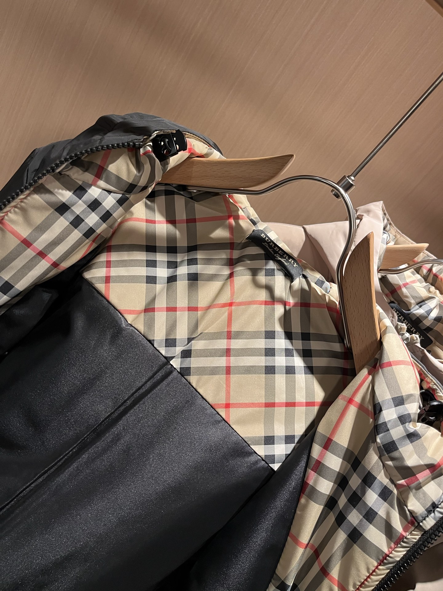 Burberry Jacket Cotton Plaid M-xl