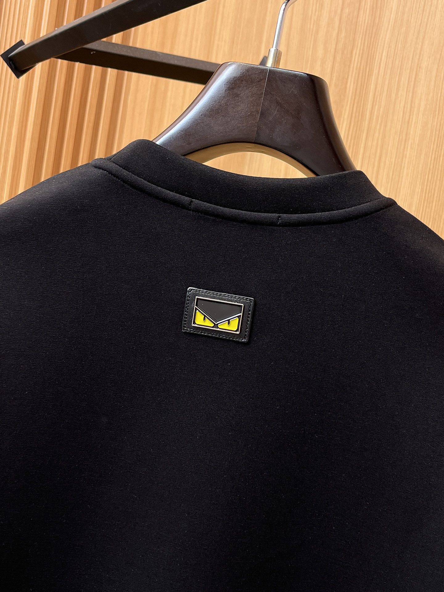 Fendi Male Hoodie Cotton Black Xs-s-m-l