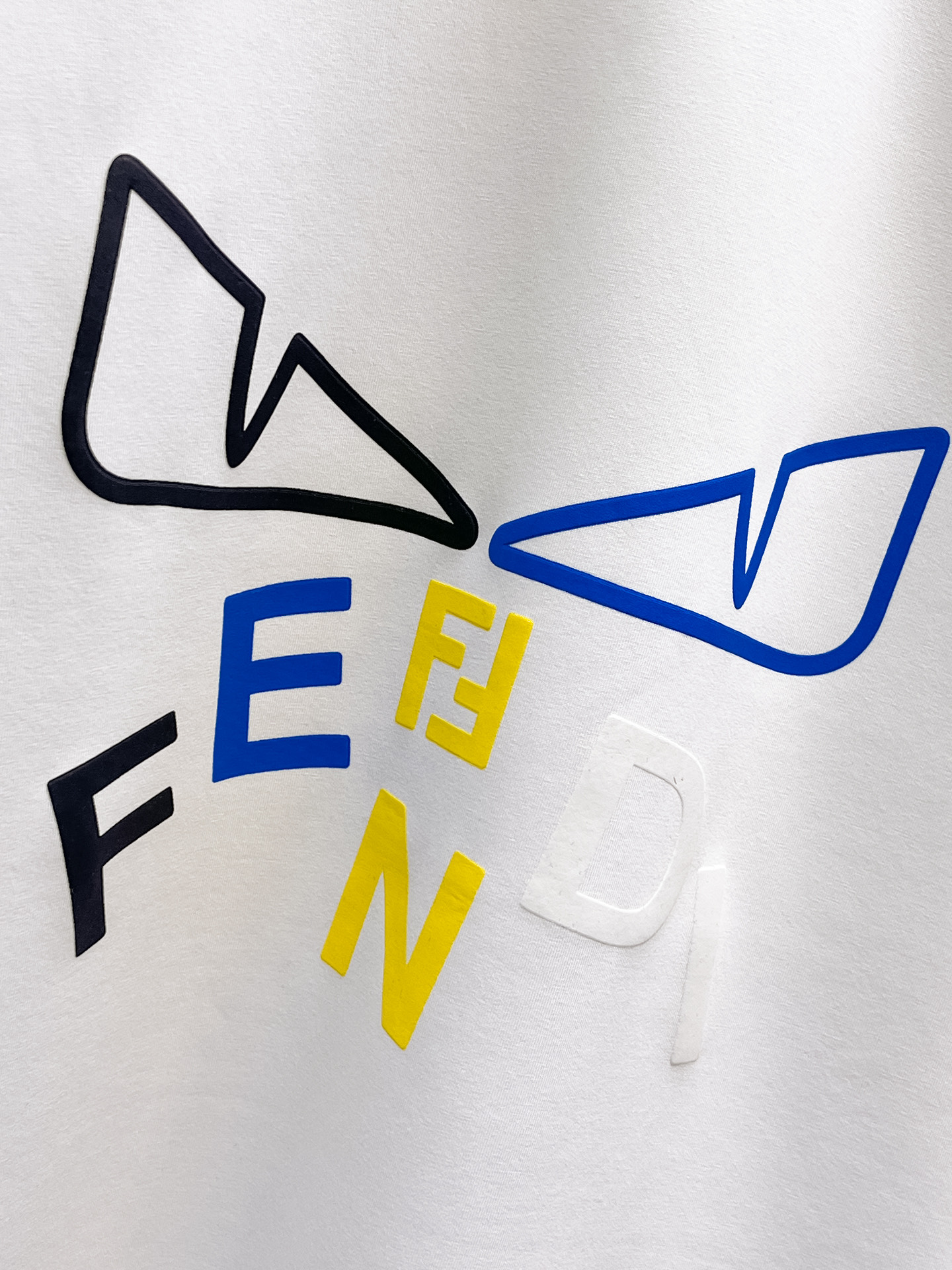Fendi Male Hoodie Cotton Black Xs-s-m-l