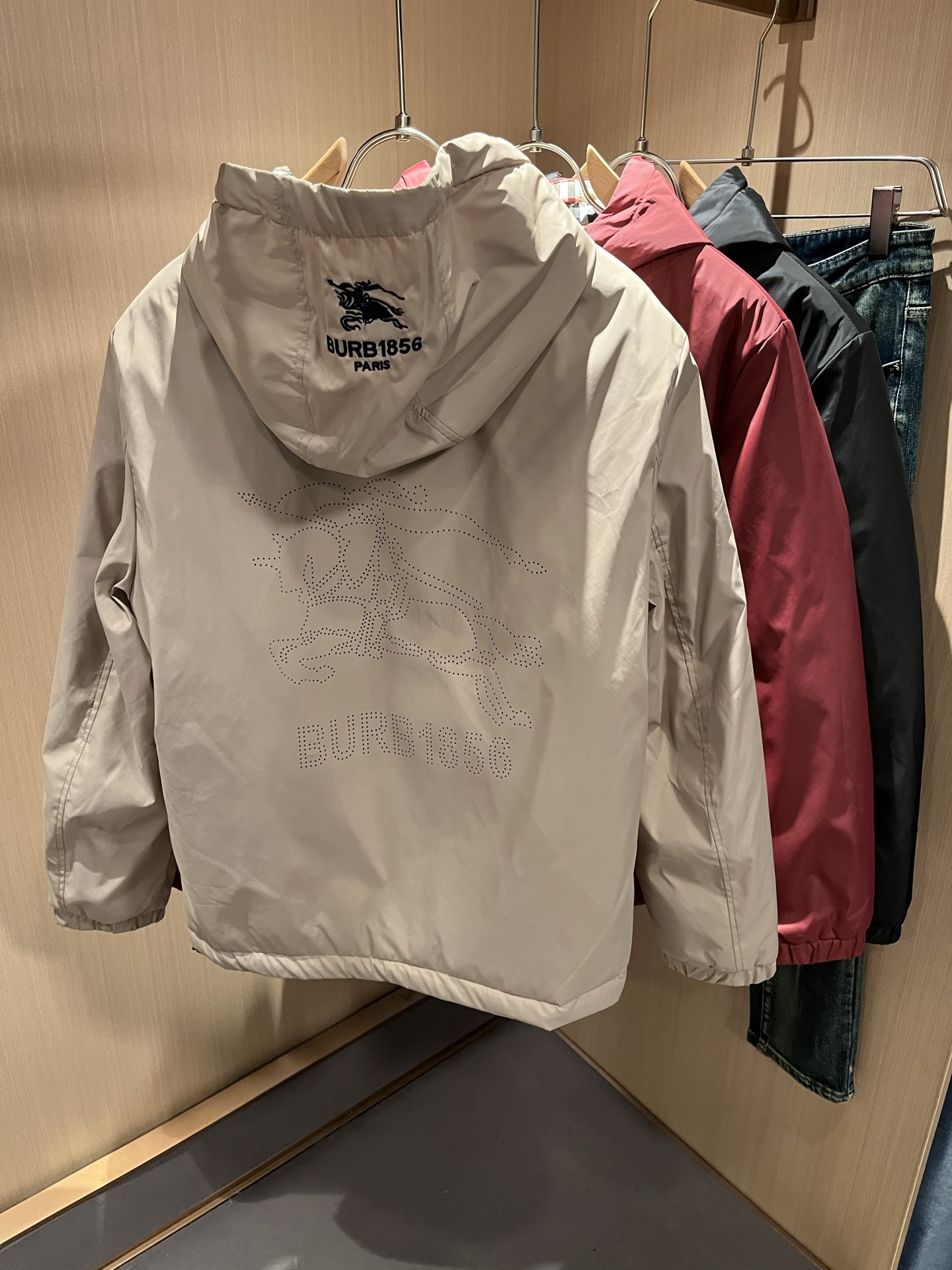 Burberry Jacket Cotton Plaid M-xl