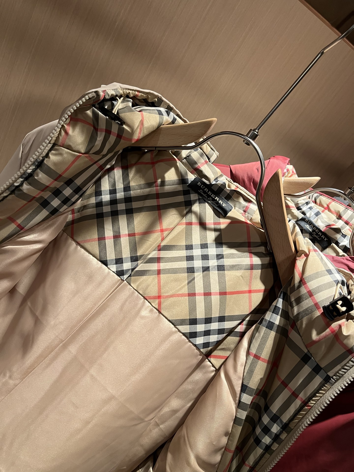 Burberry Jacket Cotton Plaid M-xl