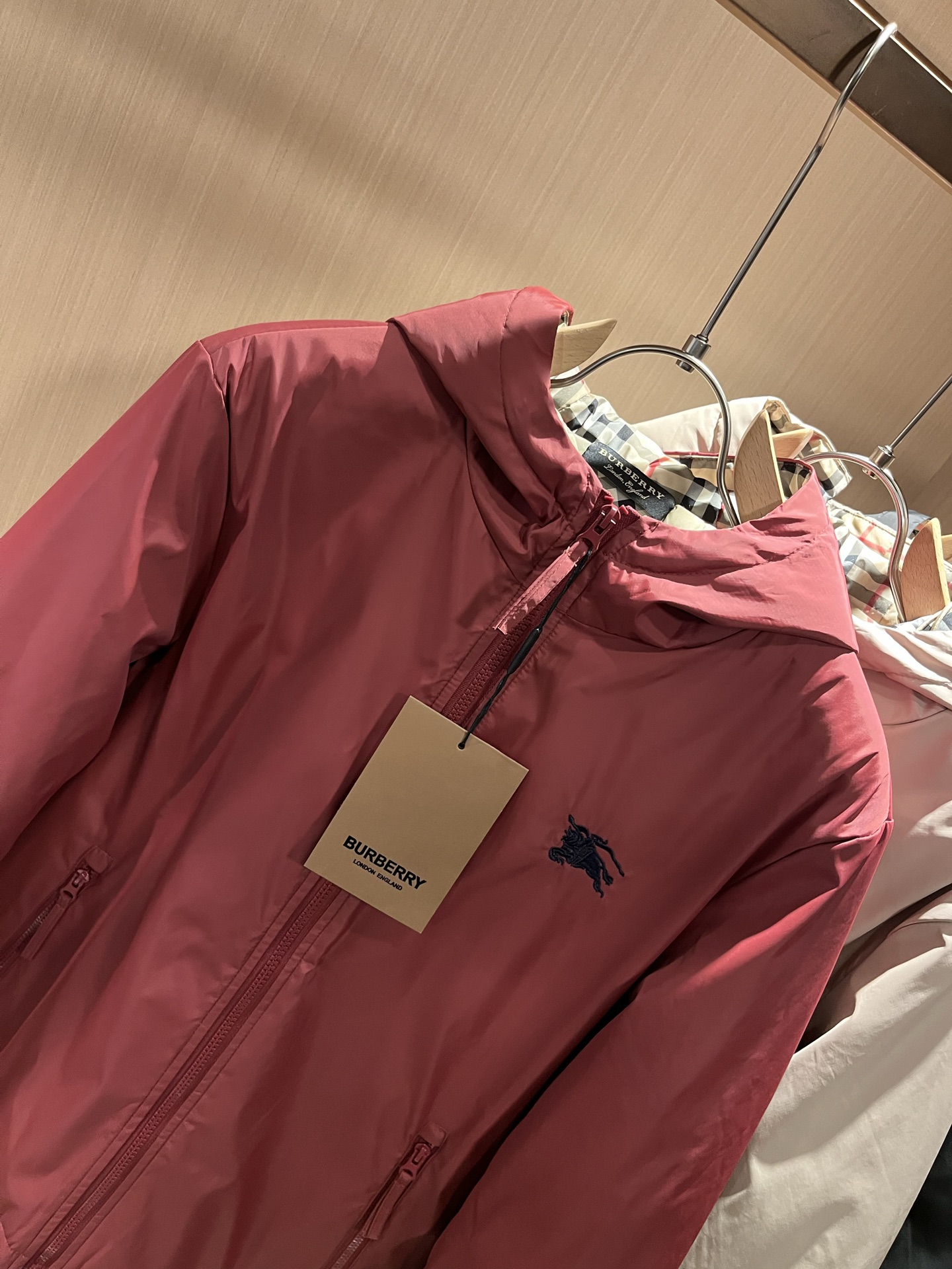 Burberry Jacket Cotton Plaid M-xl