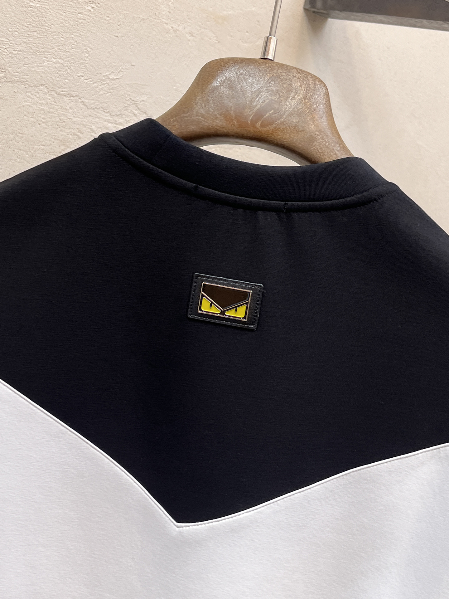 Fendi Male Hoodie Cotton Black Xs-s-m-l
