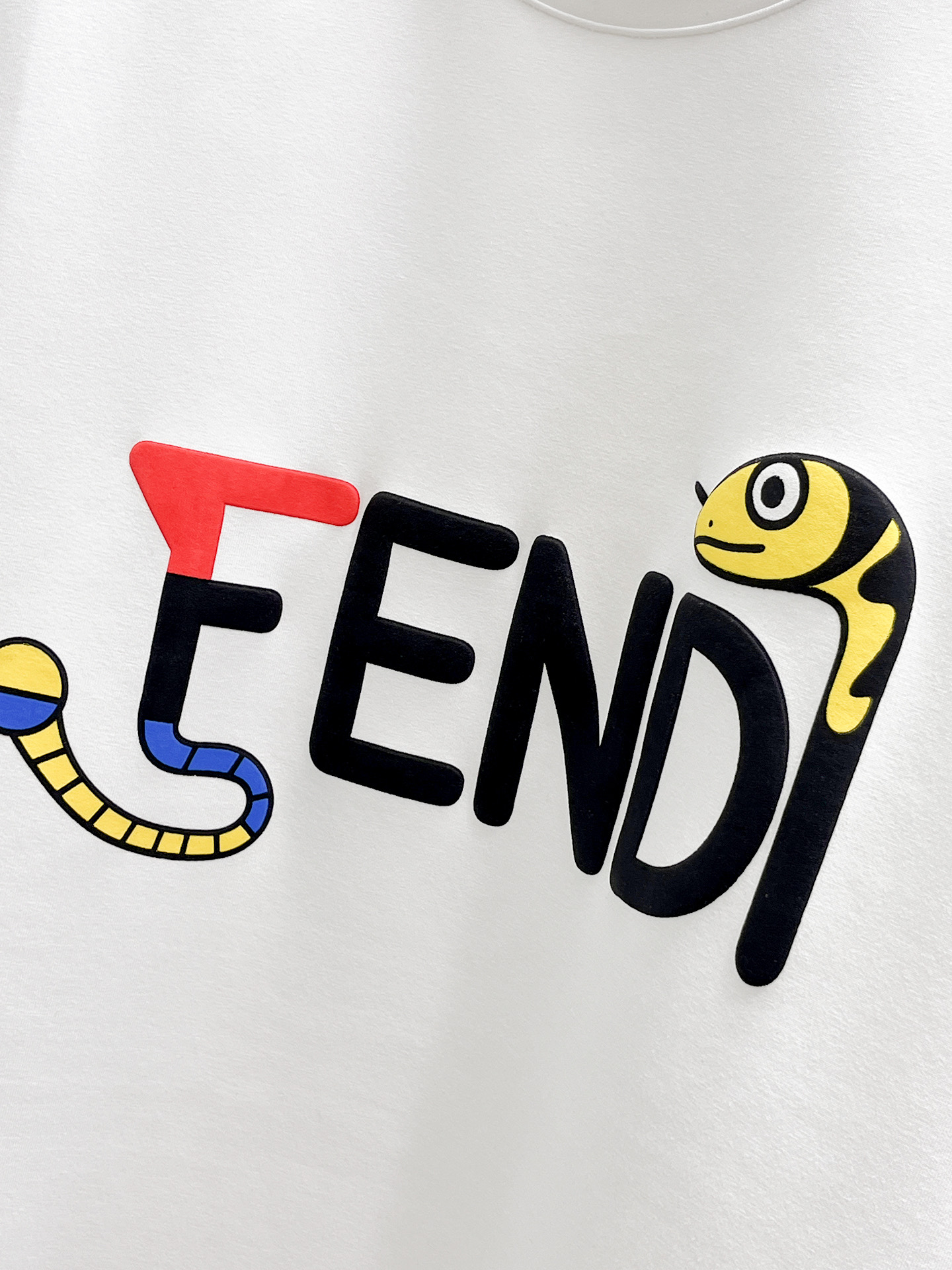 Fendi Male Hoodie Cotton Black Xs-s-m-l