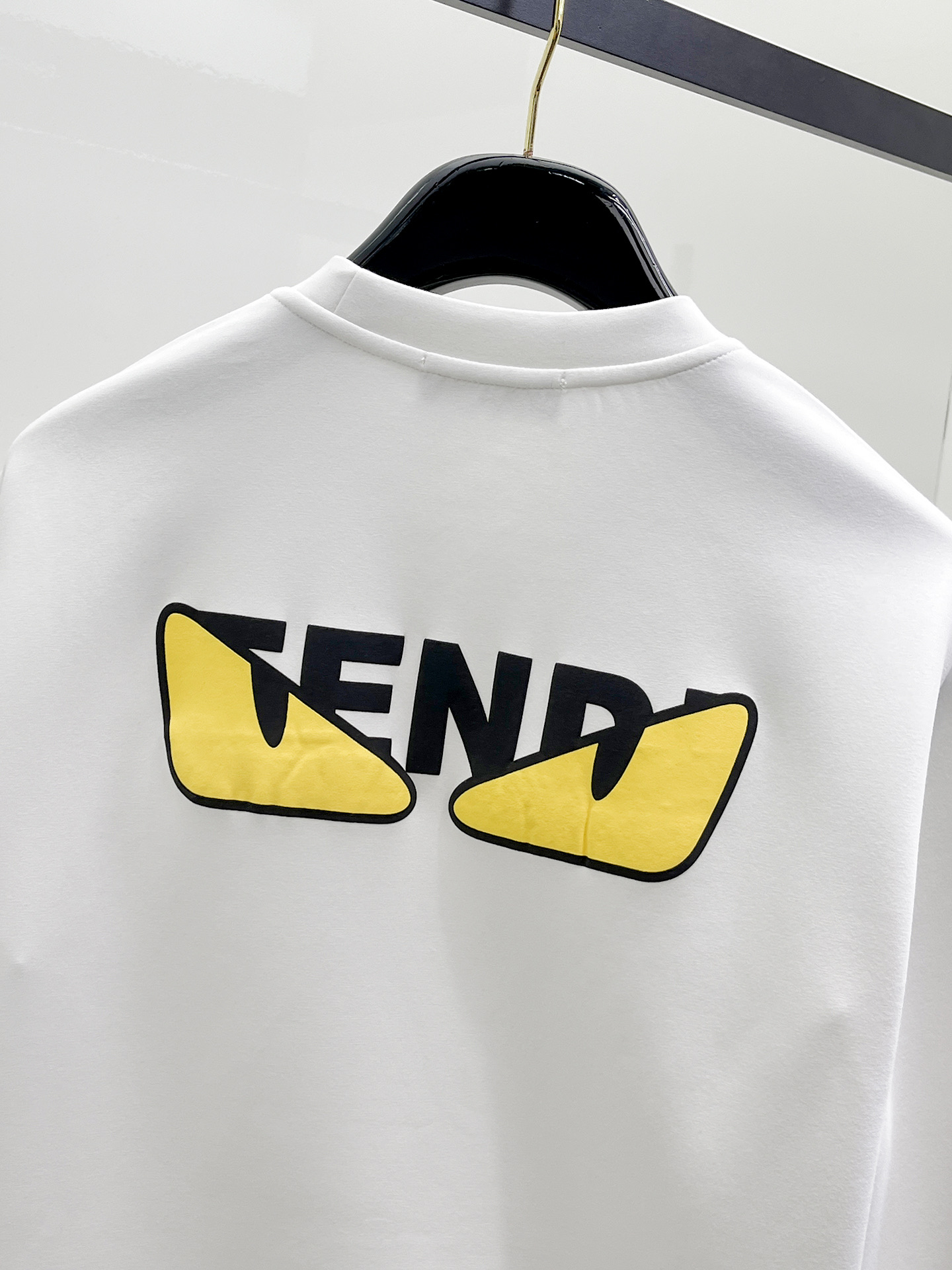 Fendi Male Hoodie Cotton Black Xs-s-m-l