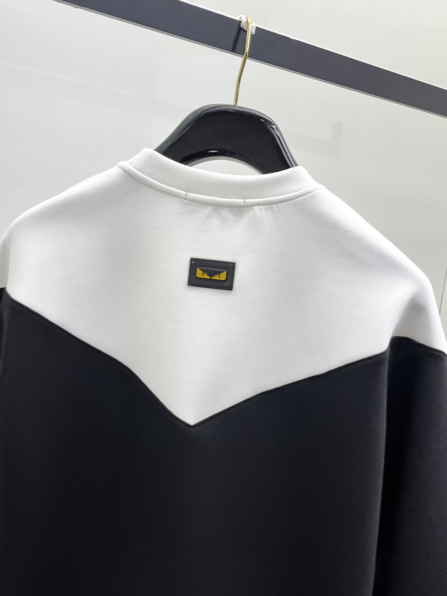 Fendi Male Hoodie Cotton Black Xs-s-m-l