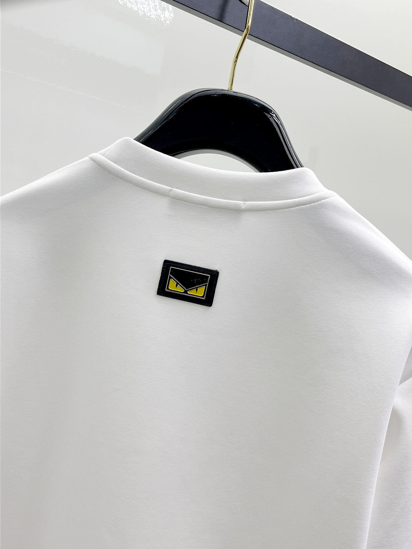Fendi Male Hoodie Cotton Black Xs-s-m-l