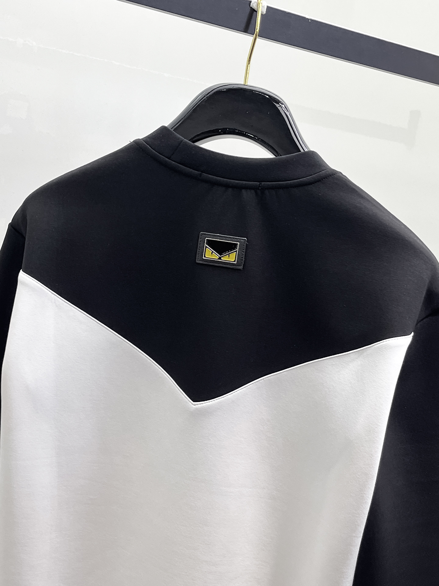 Fendi Male Hoodie Cotton Black Xs-s-m-l