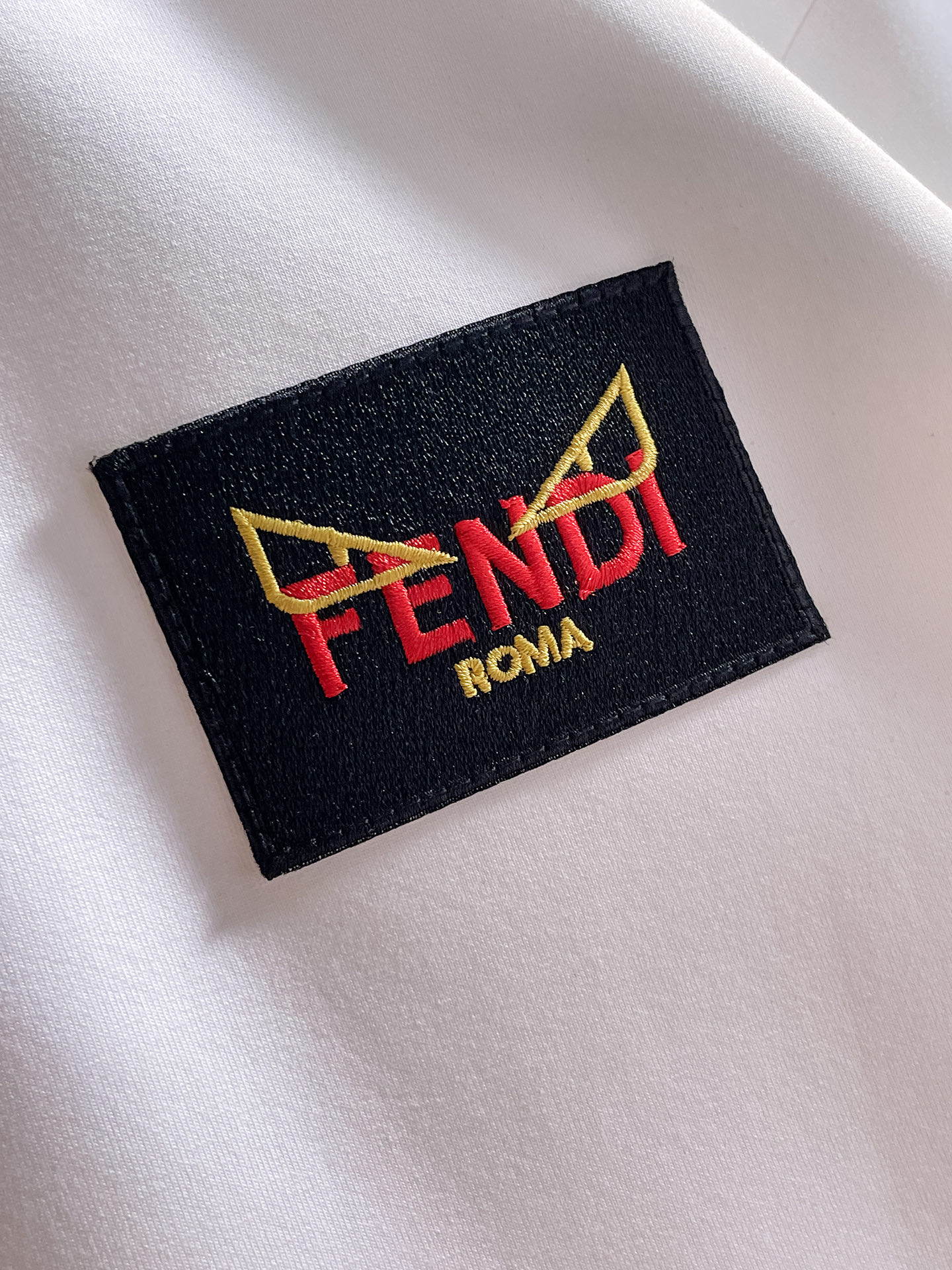 Fendi Male Hoodie Cotton Black Xs-s-m-l