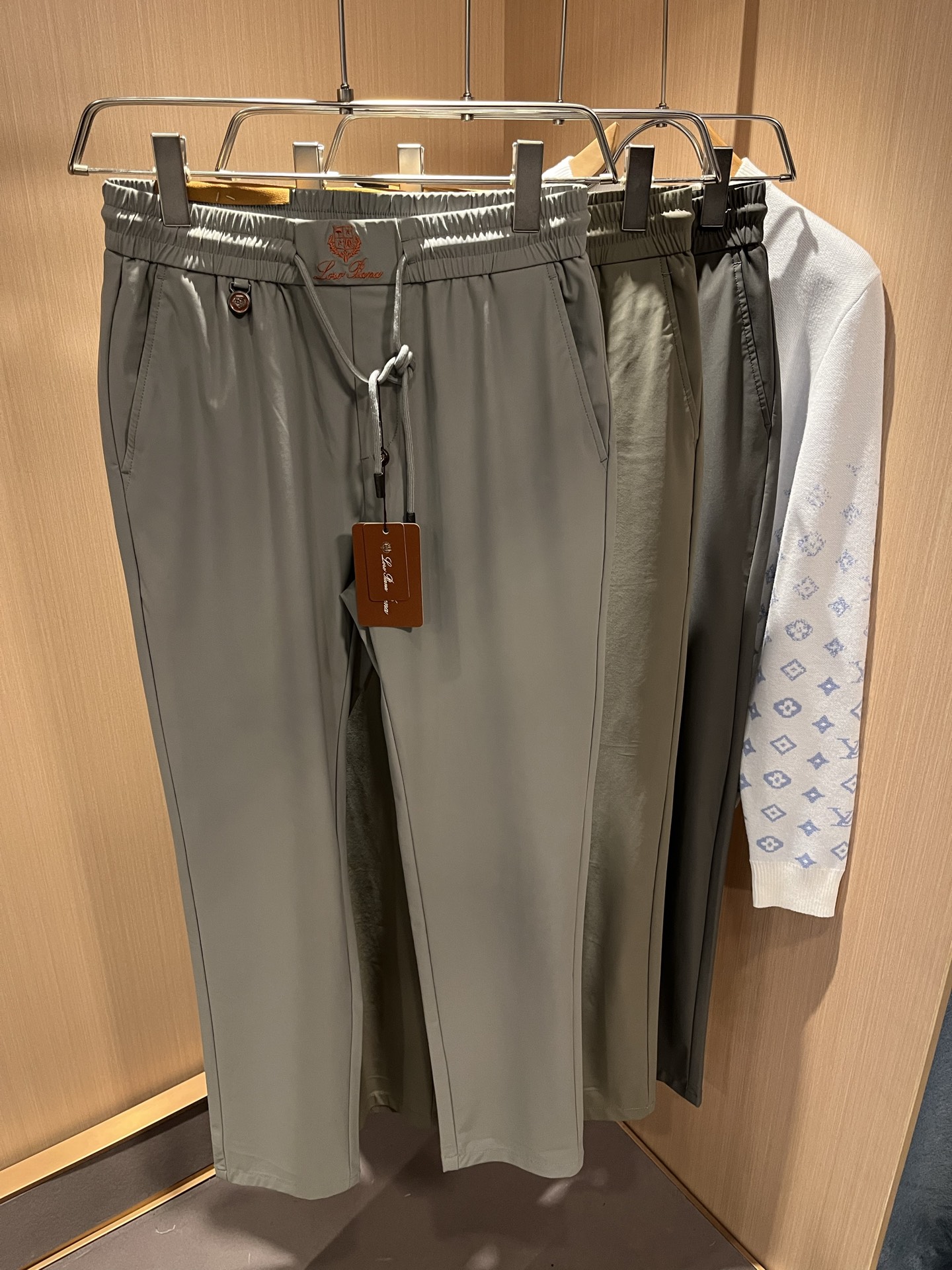 Loro Piana Male Basic Clothing Slim Fit L