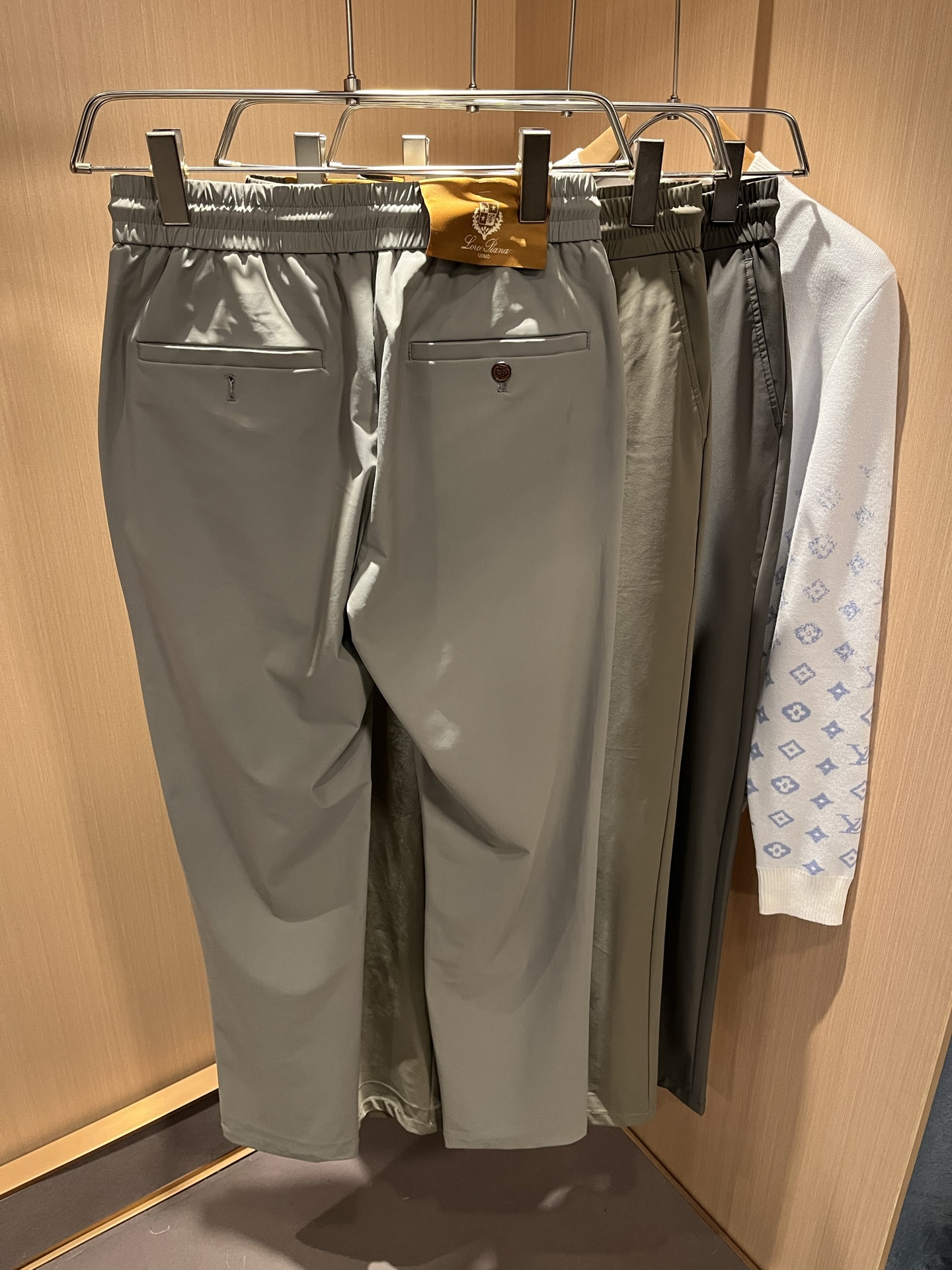 Loro Piana Male Basic Clothing Slim Fit L