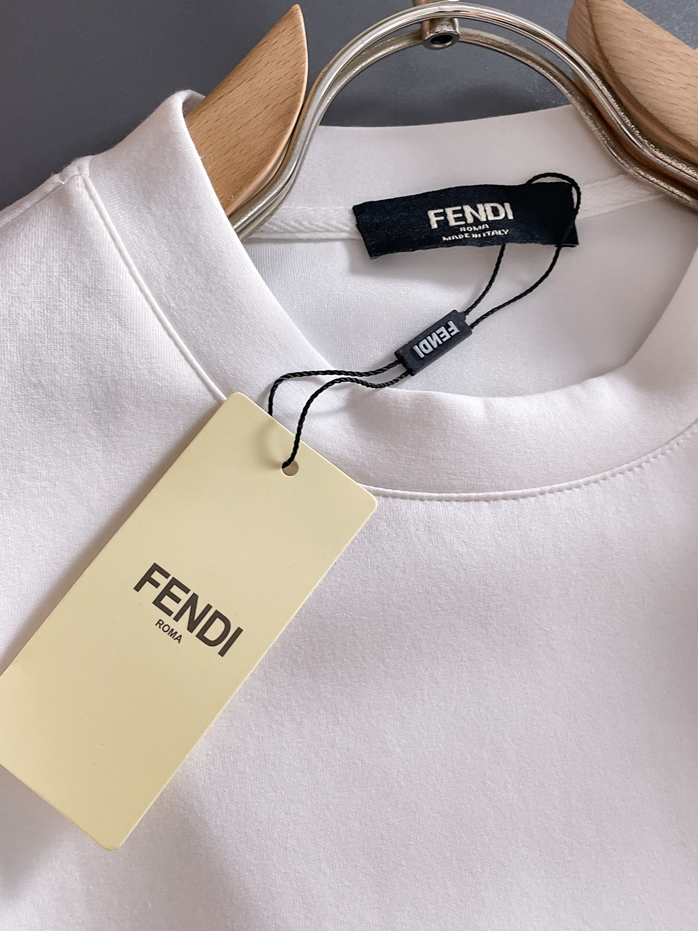 Fendi Male Hoodie Cotton Black Xs-s-m-l
