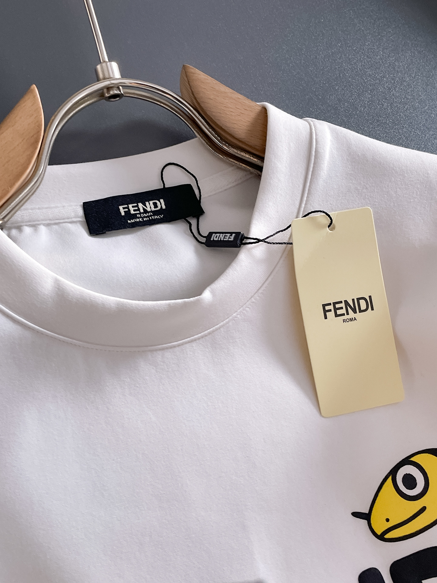 Fendi Male Hoodie Cotton Black Xs-s-m-l