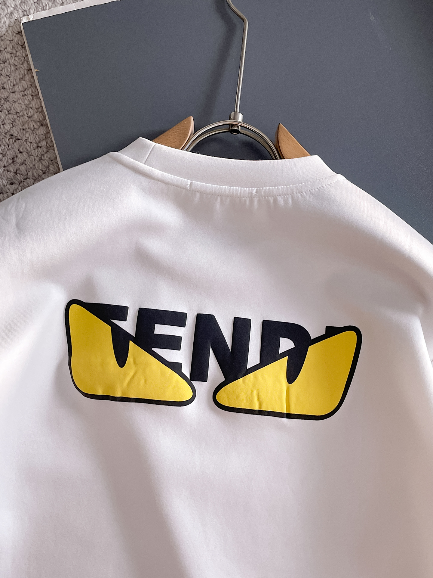 Fendi Male Hoodie Cotton Black Xs-s-m-l