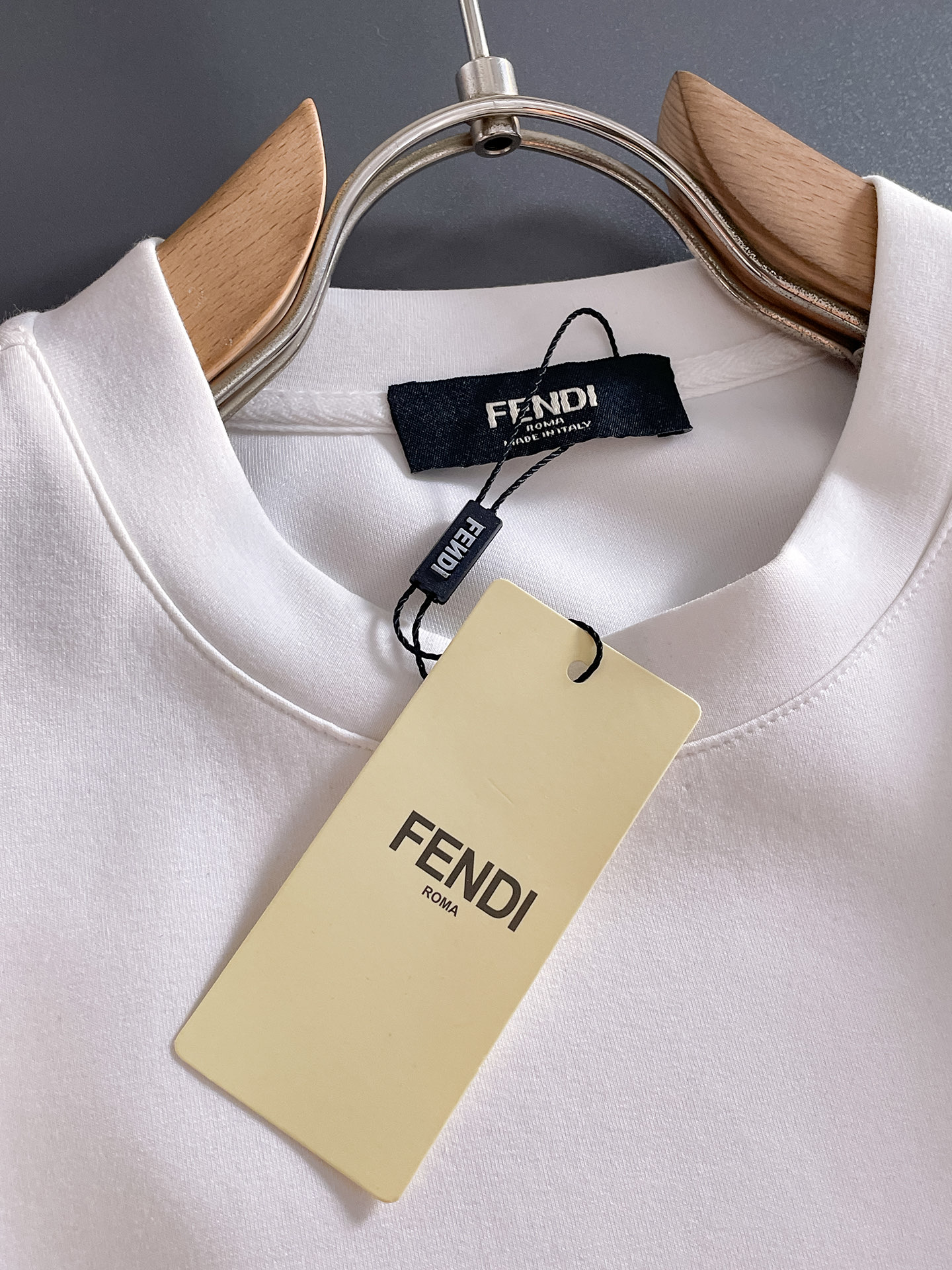 Fendi Male Hoodie Cotton Black Xs-s-m-l