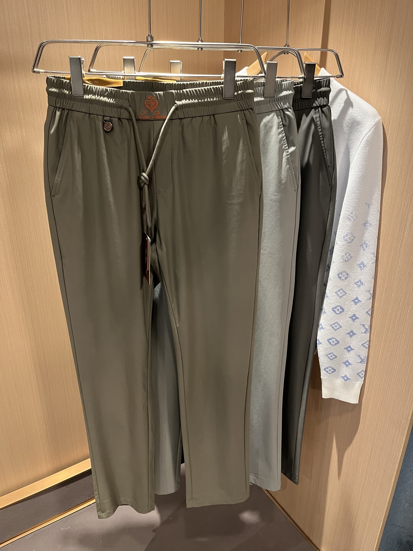 Loro Piana Male Basic Clothing Slim Fit L