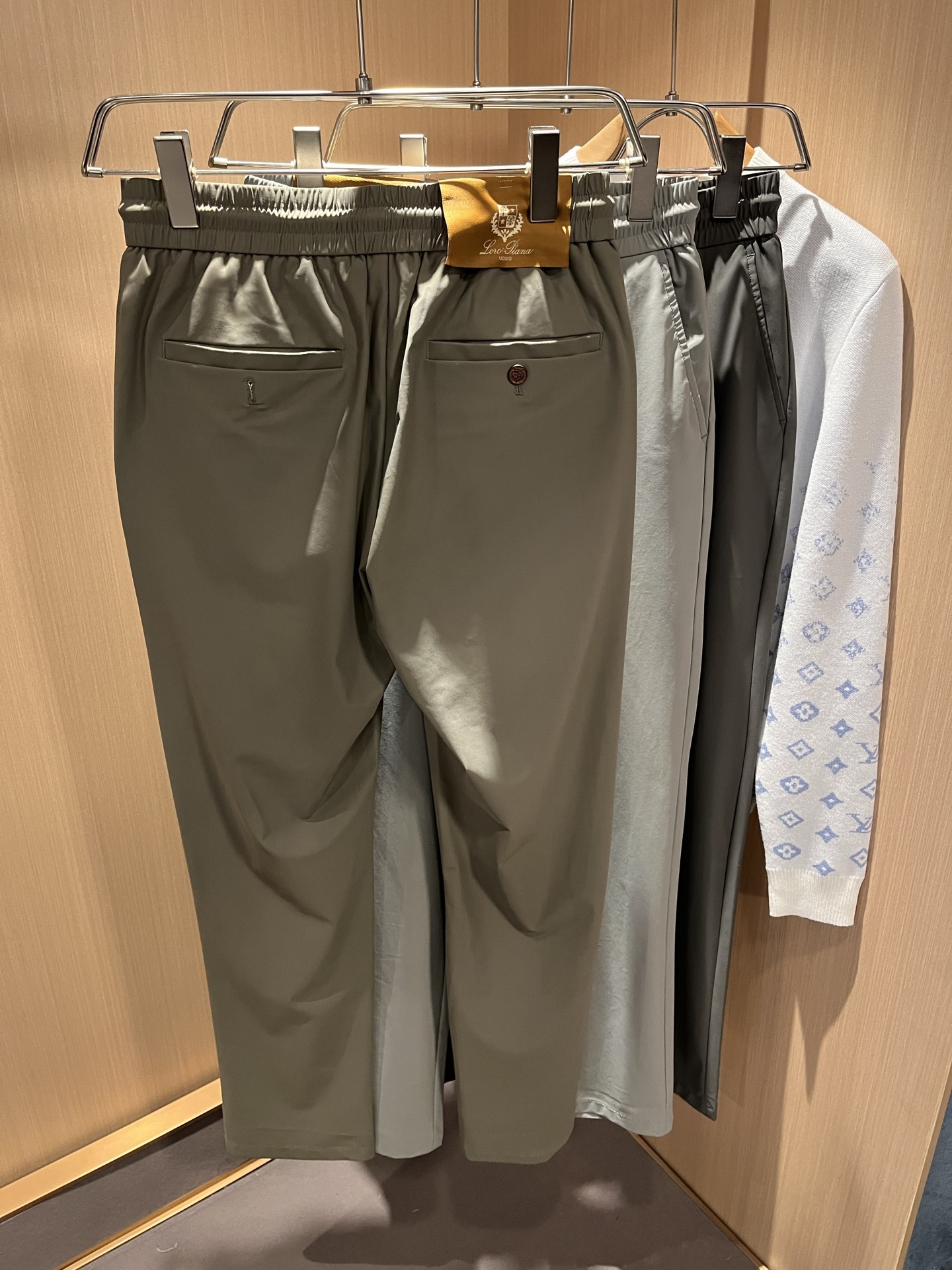 Loro Piana Male Basic Clothing Slim Fit L