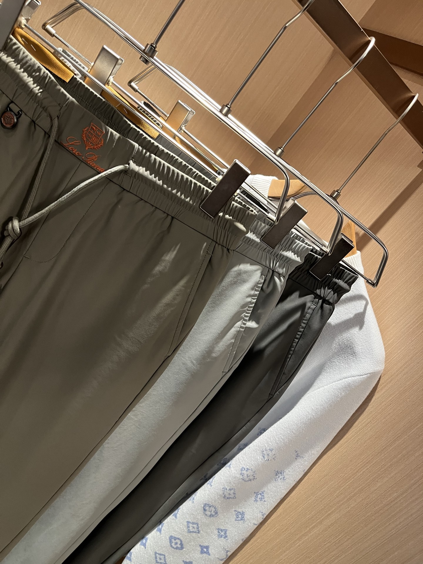 Loro Piana Male Basic Clothing Slim Fit L