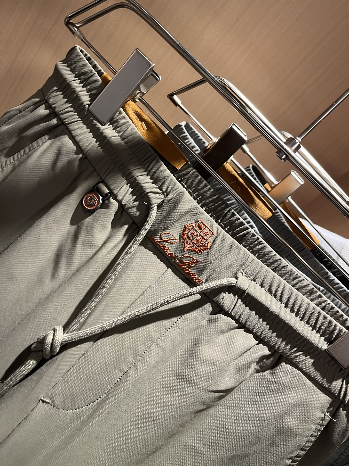 Loro Piana Male Basic Clothing Slim Fit L