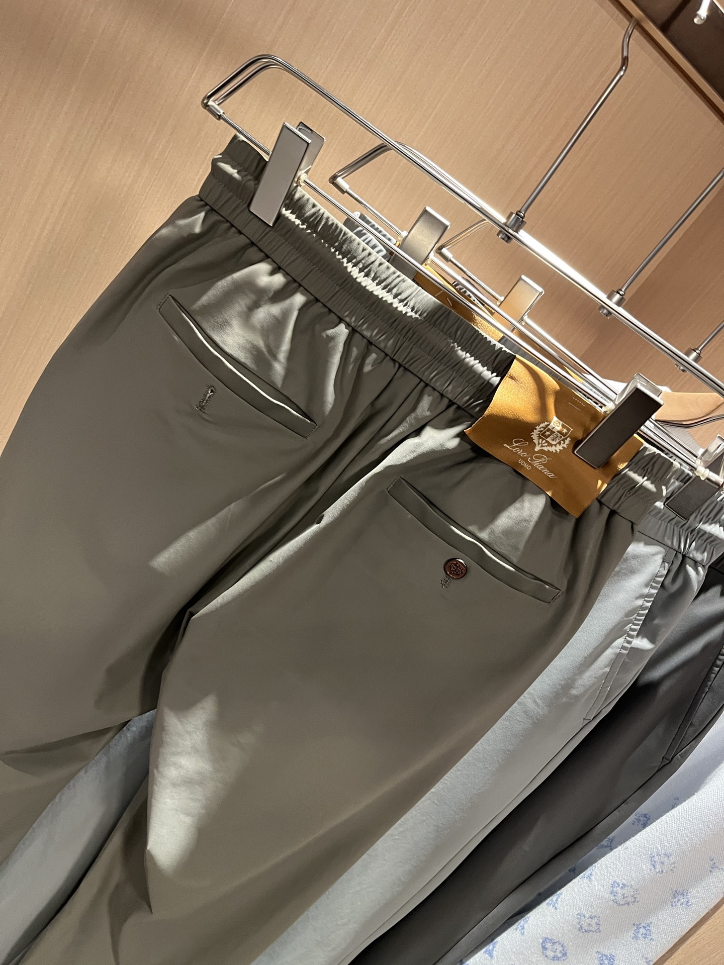 Loro Piana Male Basic Clothing Slim Fit L