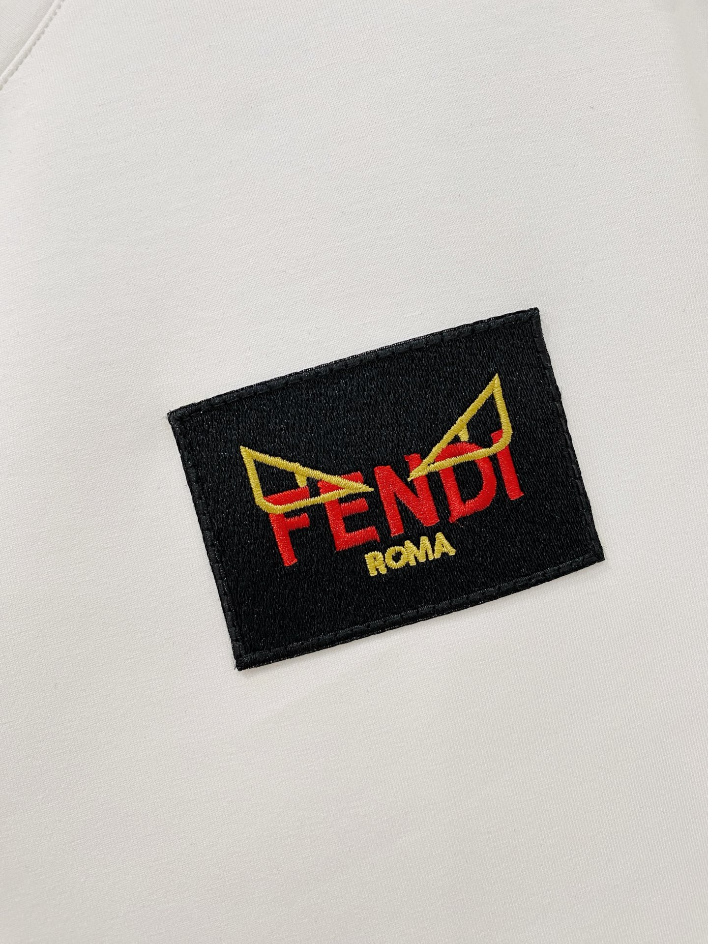 Fendi Male Hoodie Cotton Black Xs-s-m-l