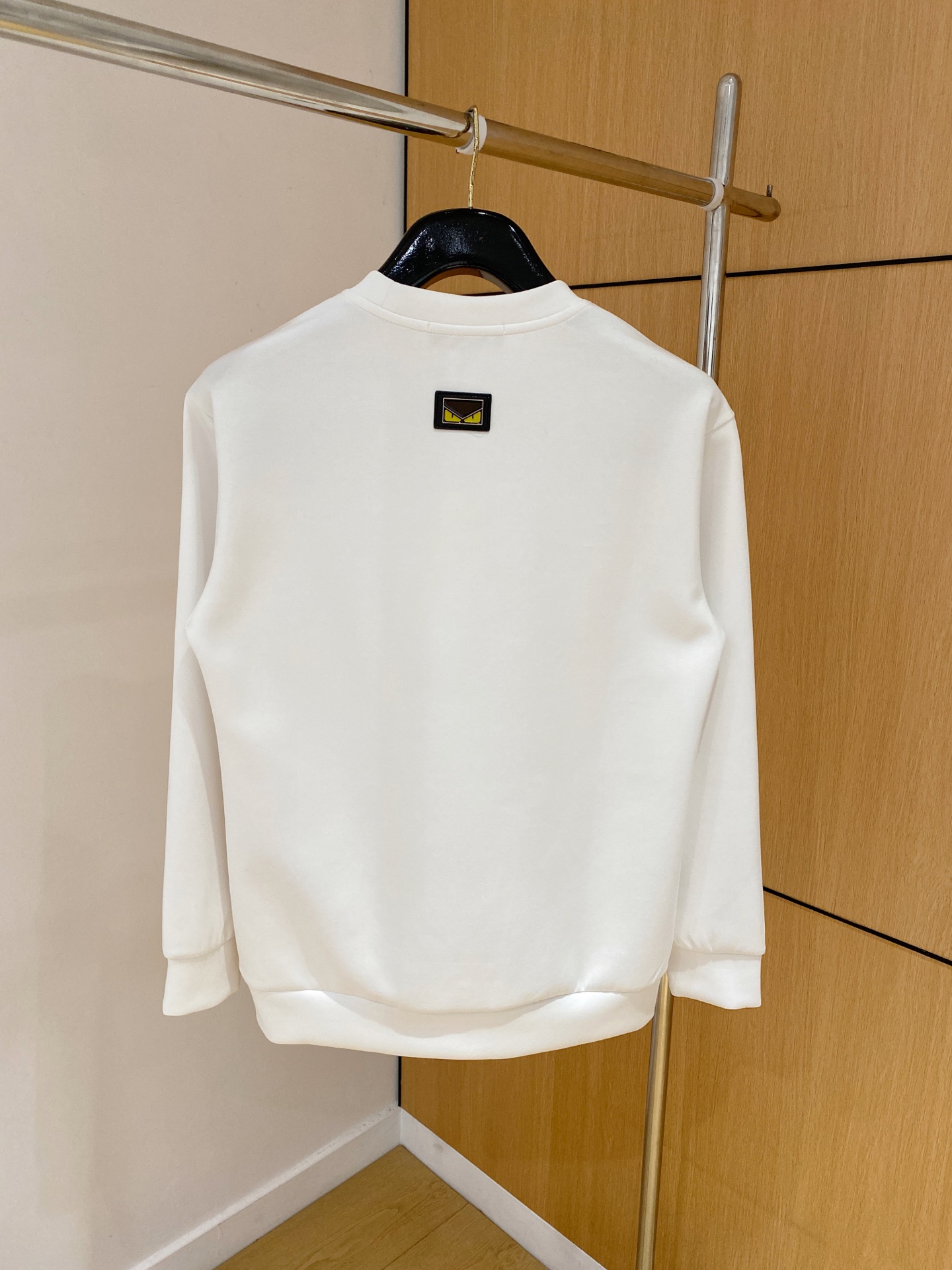 Fendi Male Hoodie Cotton Black Xs-s-m-l