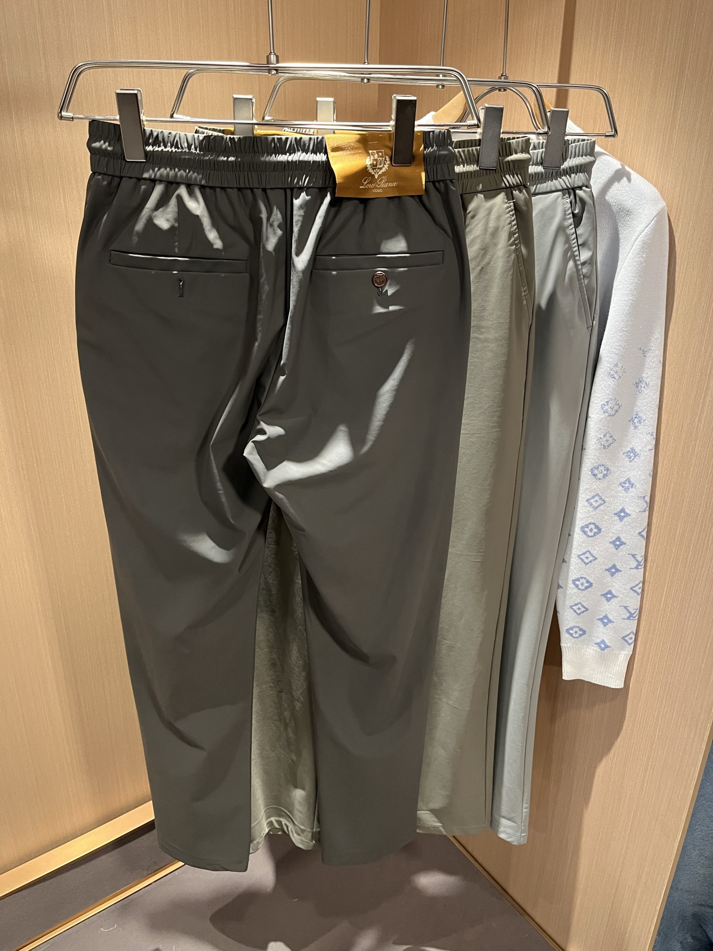 Loro Piana Male Basic Clothing Slim Fit L