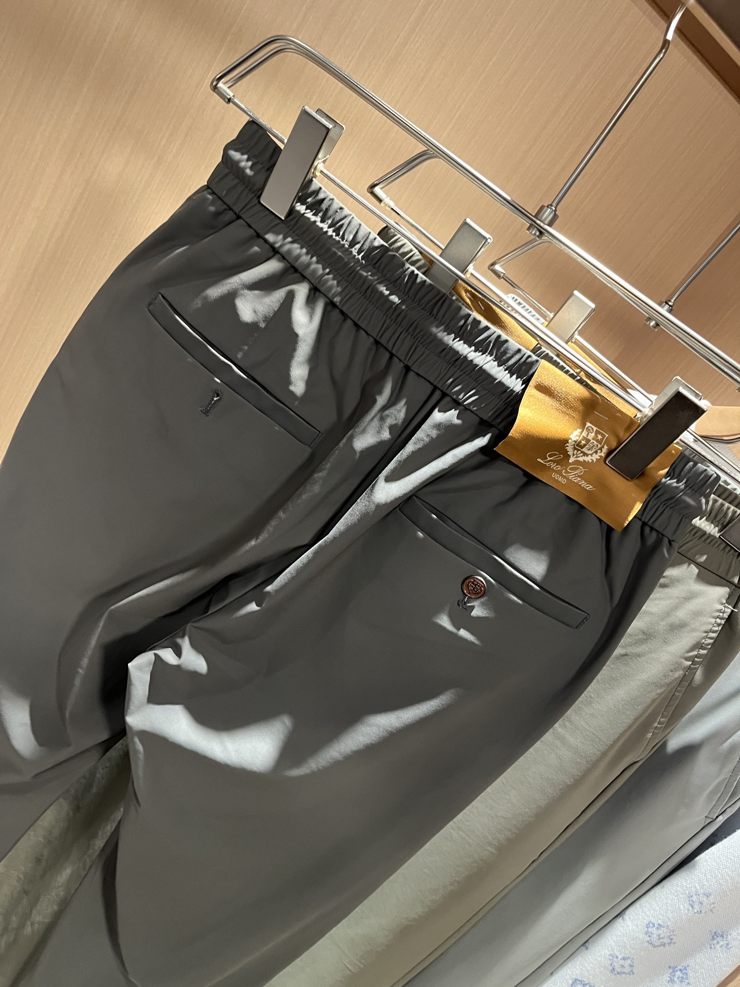 Loro Piana Male Basic Clothing Slim Fit L