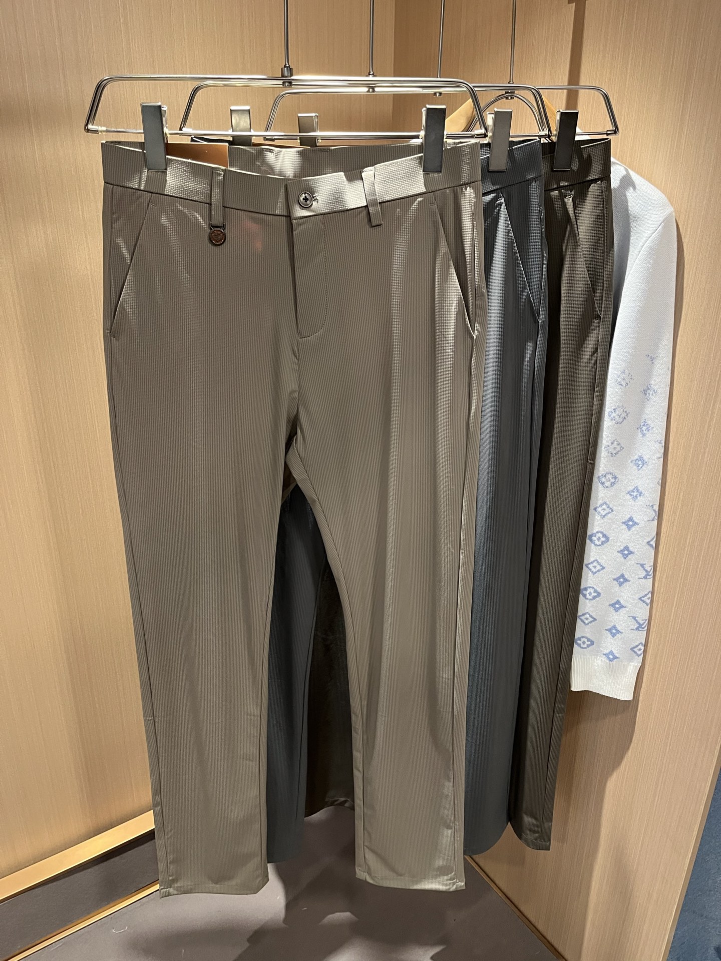 Loro Piana Male Basic Clothing Slim Fit L