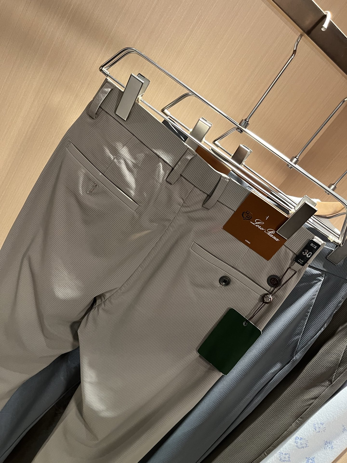 Loro Piana Male Basic Clothing Slim Fit L