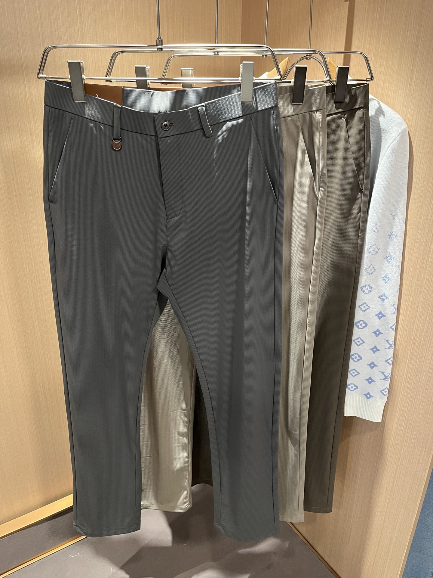 Loro Piana Male Basic Clothing Slim Fit L