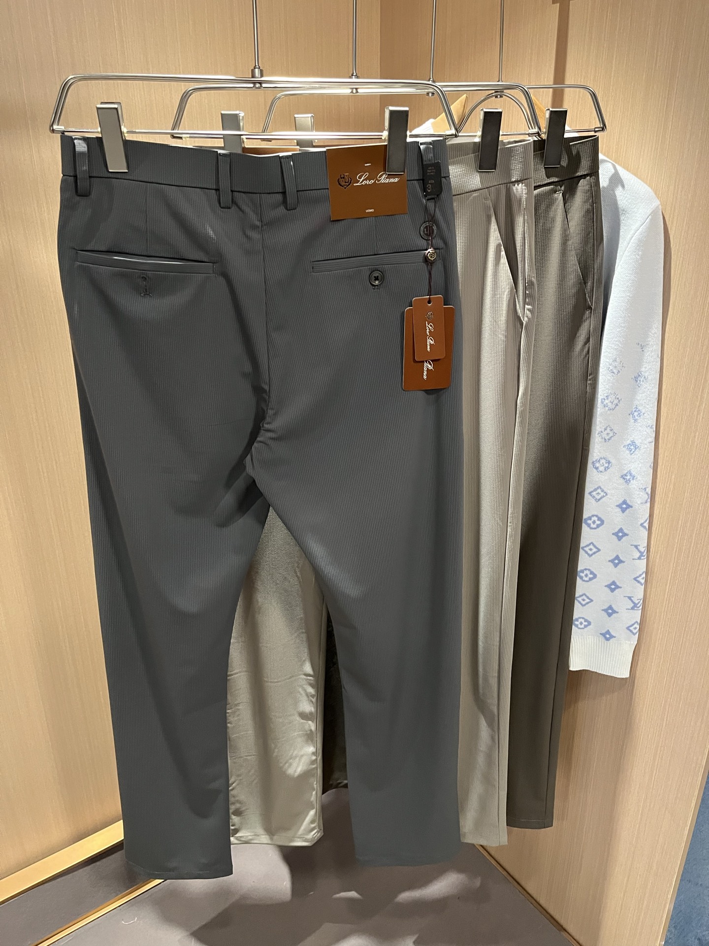 Loro Piana Male Basic Clothing Slim Fit L