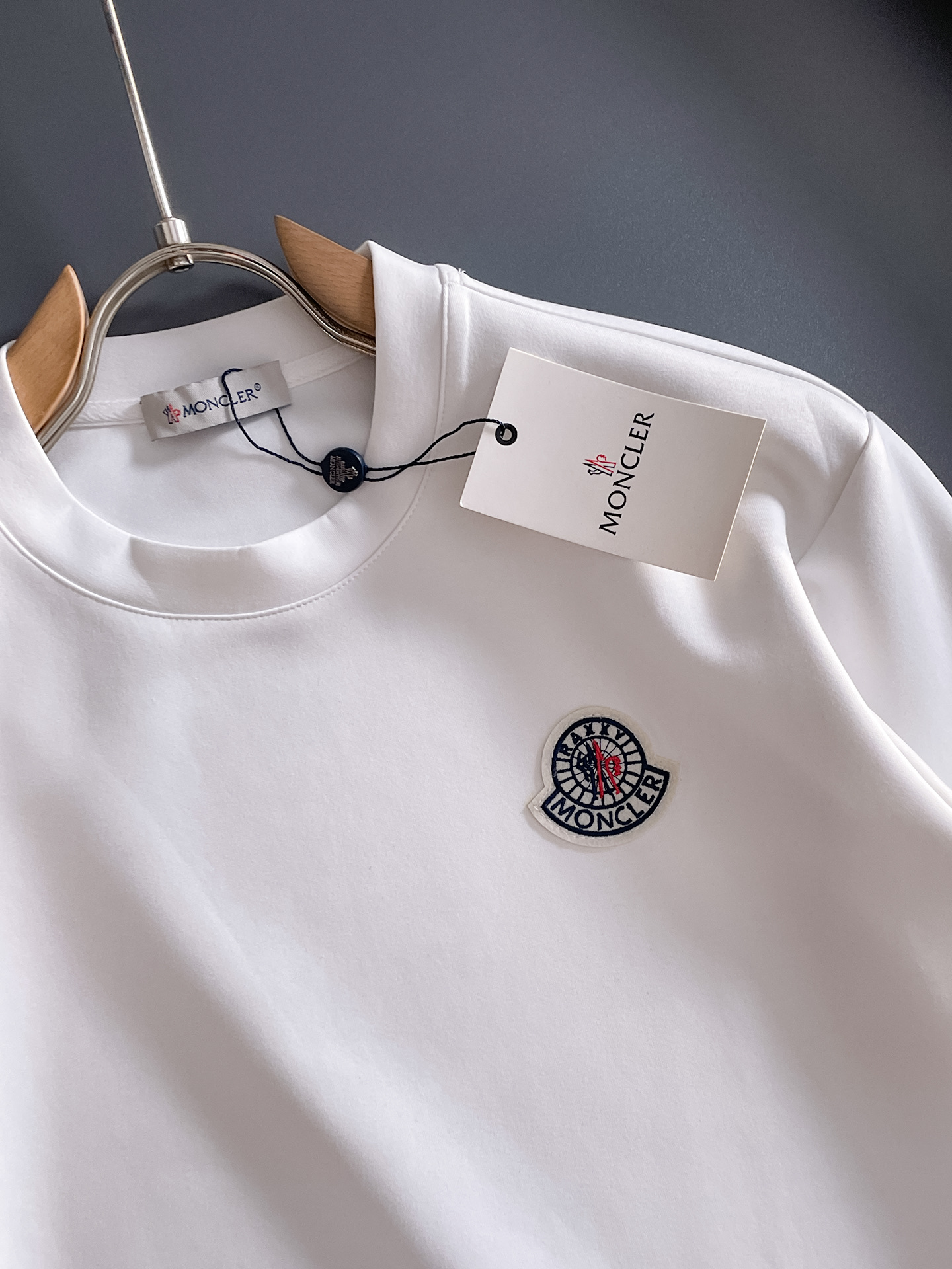 Moncler Male Hoodie Cotton Black Xs-s-m-l
