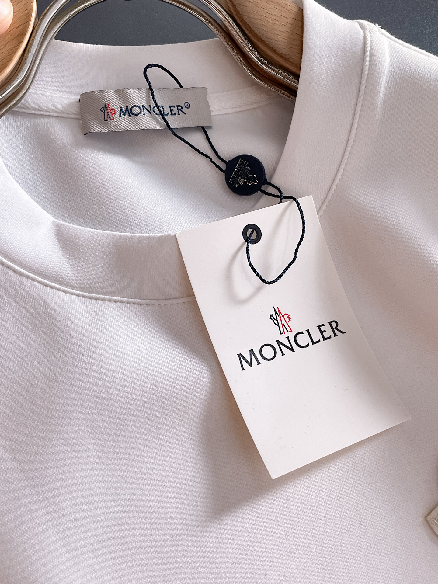 Moncler Male Hoodie Cotton Black Xs-s-m-l