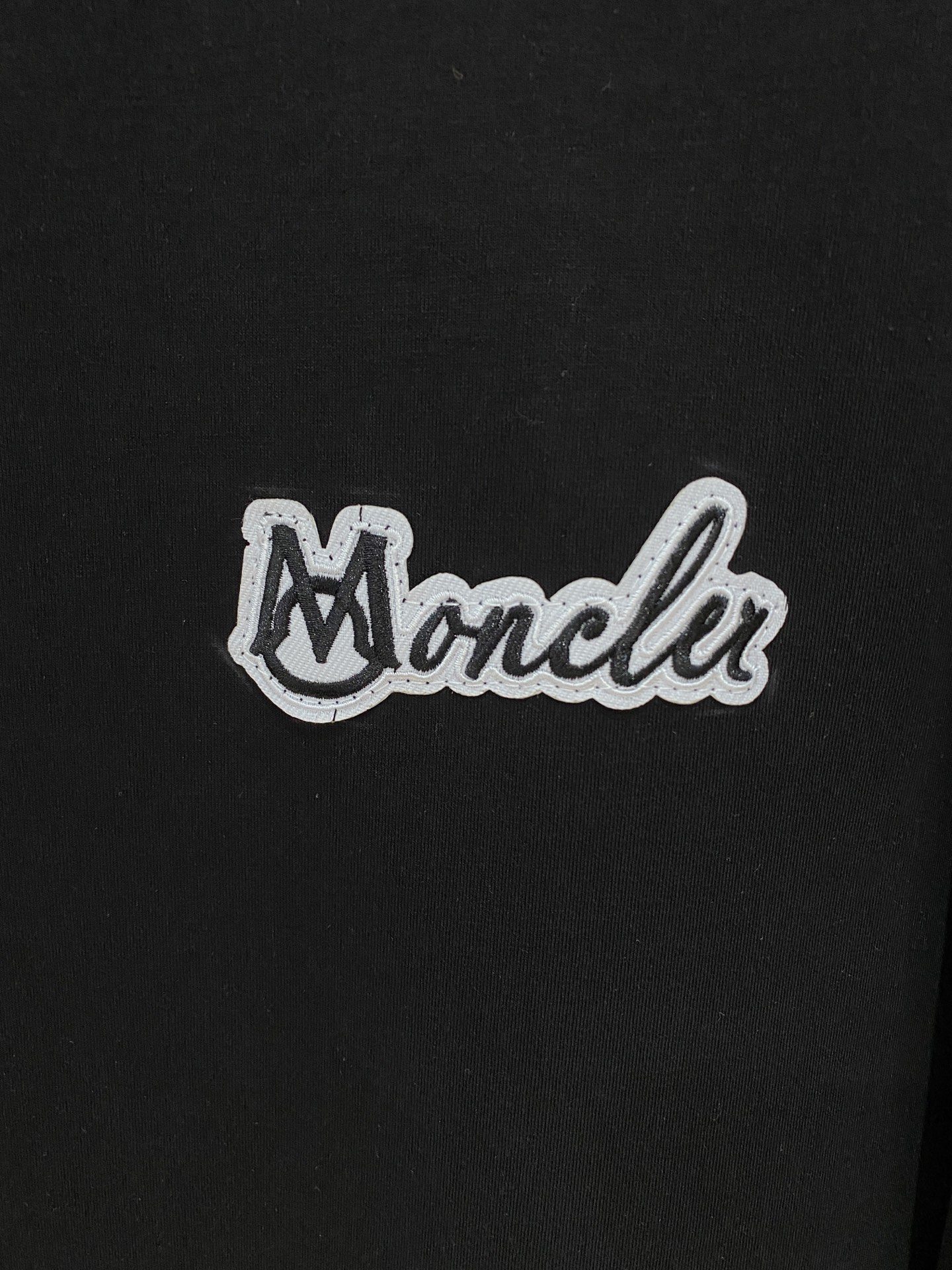 Moncler Male Hoodie Cotton Black Xs-s-m-l