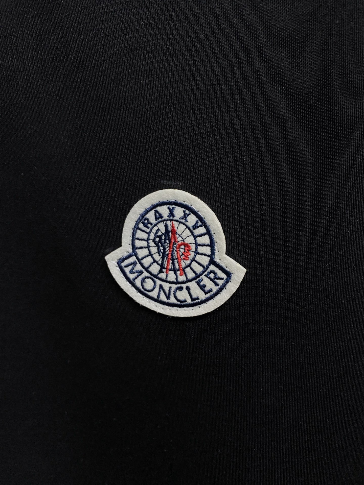 Moncler Male Hoodie Cotton Black Xs-s-m-l