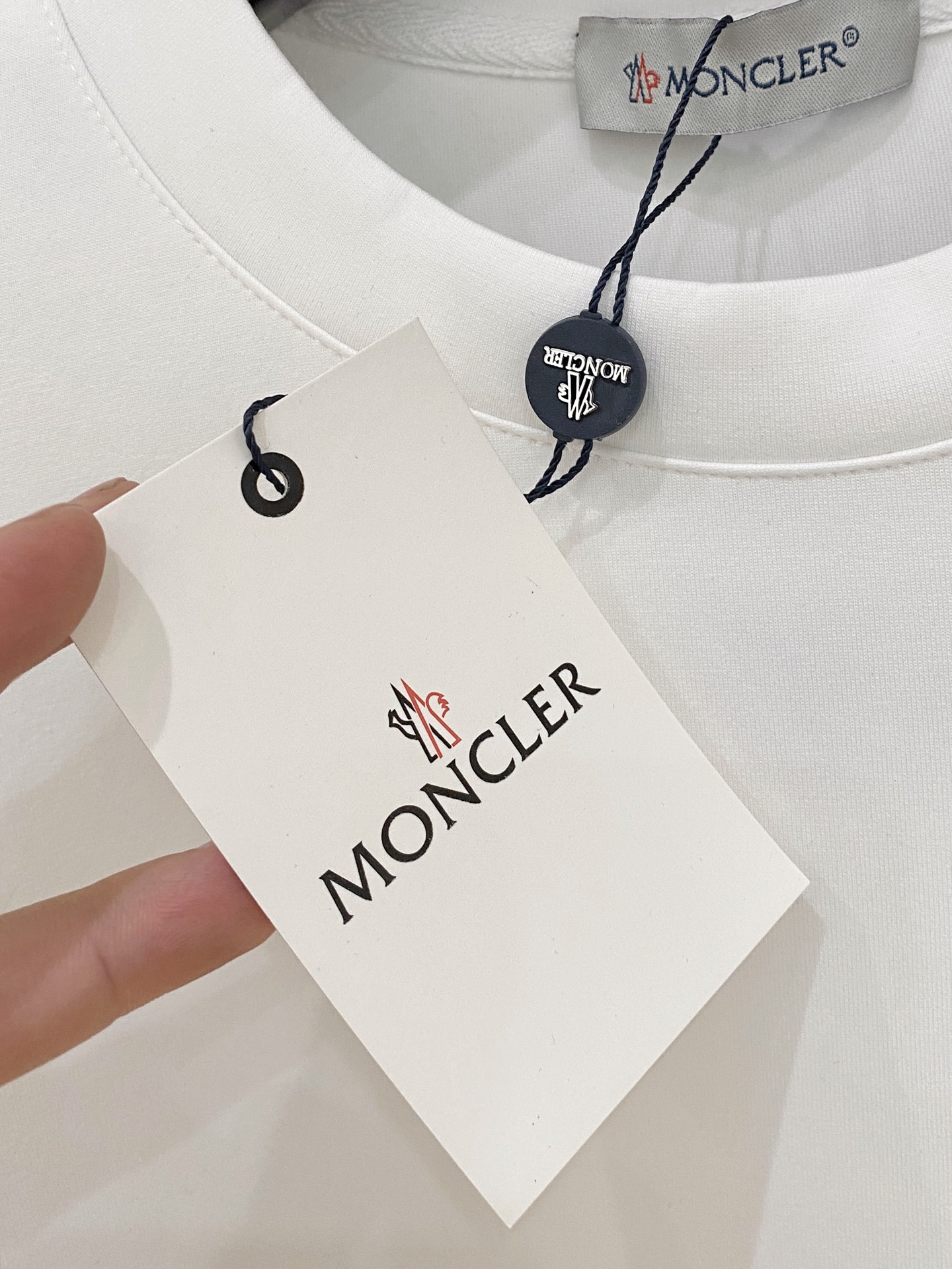 Moncler Male Hoodie Cotton Black Xs-s-m-l