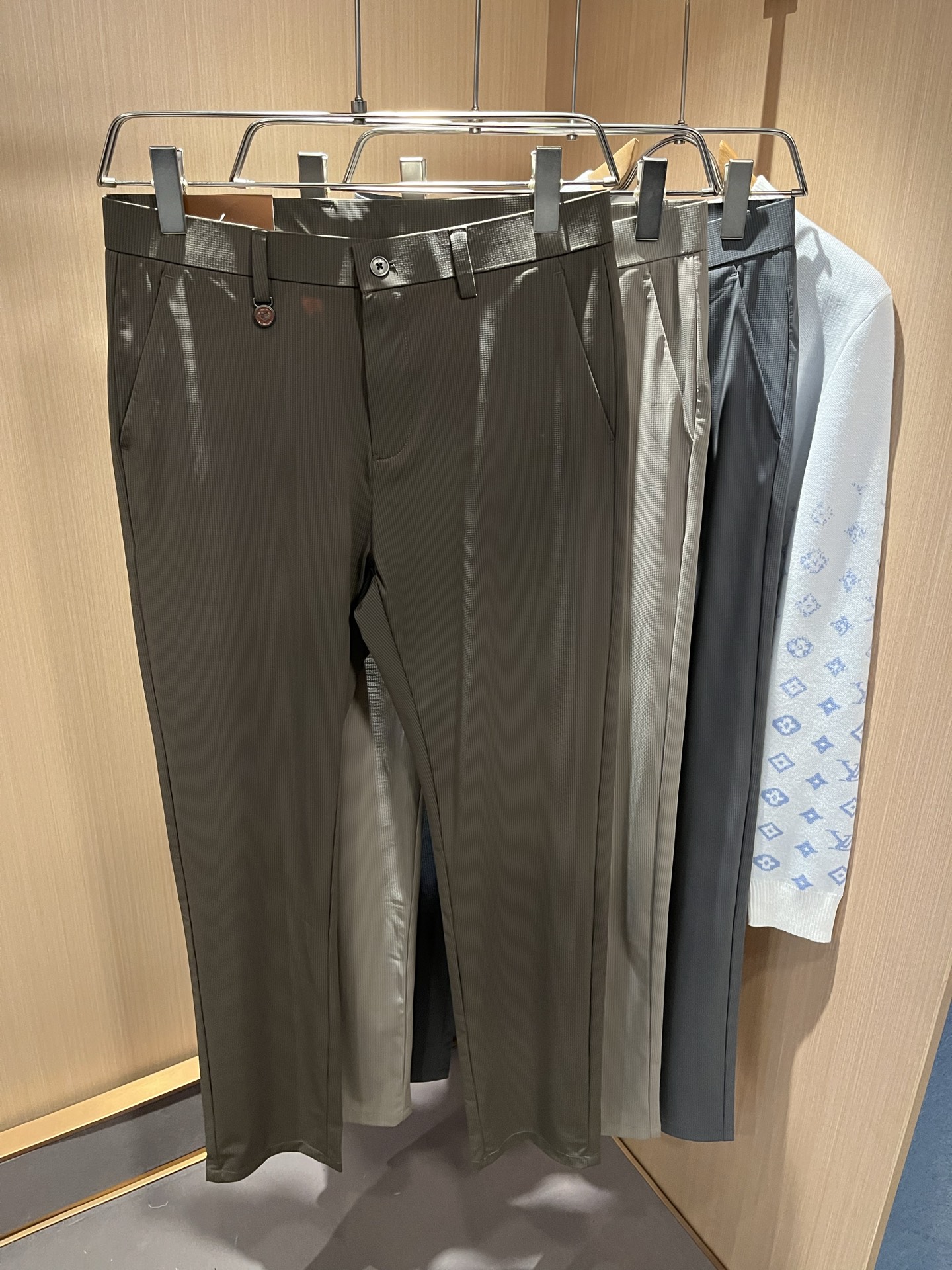 Loro Piana Male Basic Clothing Slim Fit L