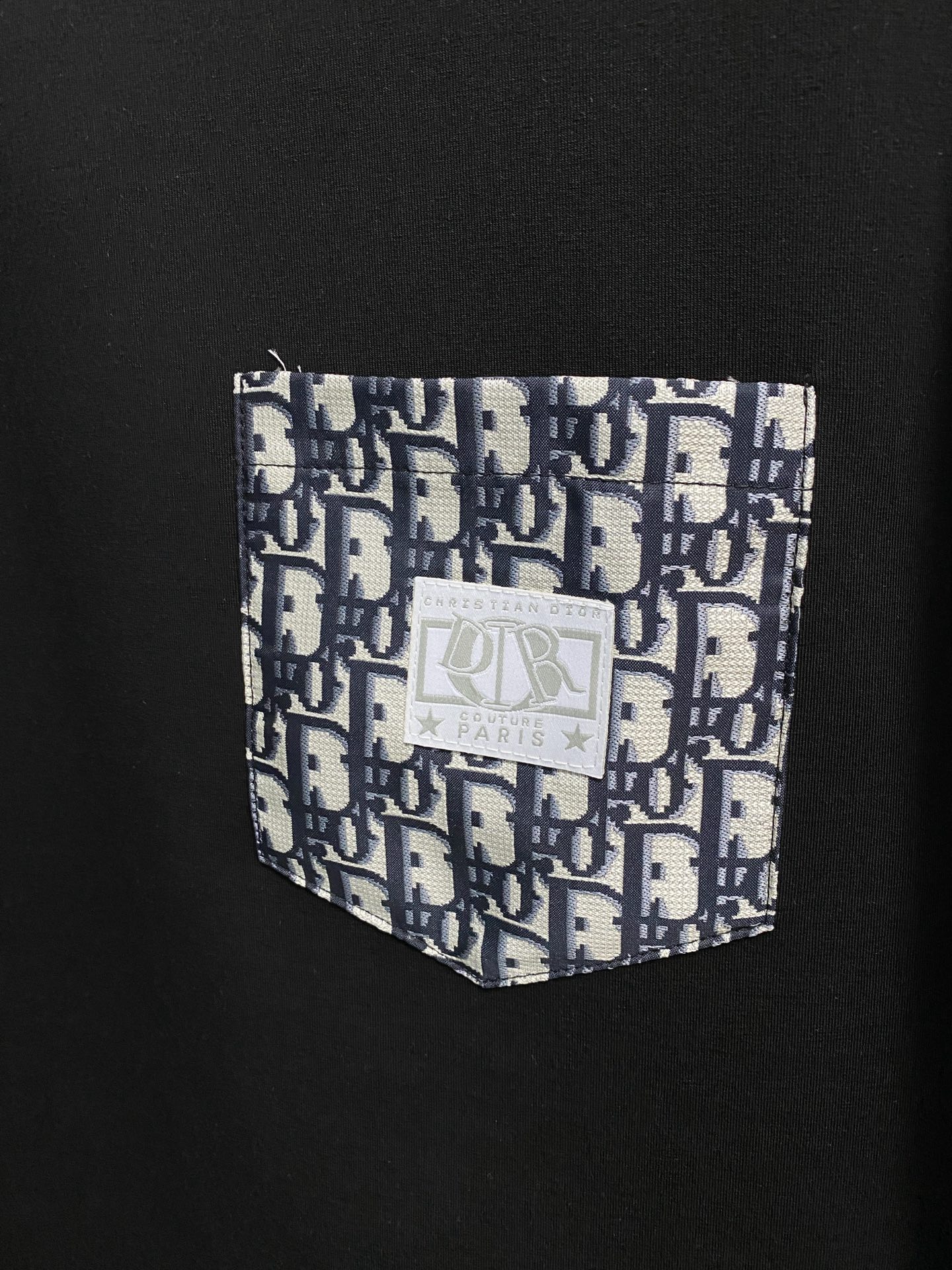 Dior Male Hoodie Cotton Black Xs-s-m-l